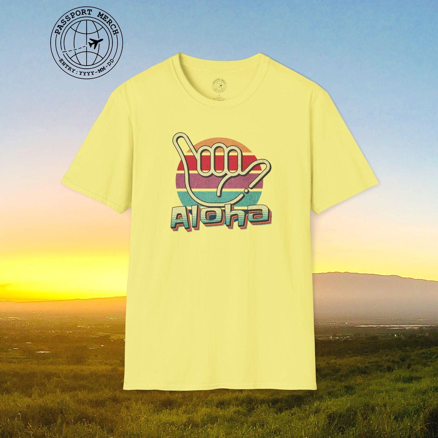 Vintage Retro Aloha Shaka, Hawaii T-Shirt