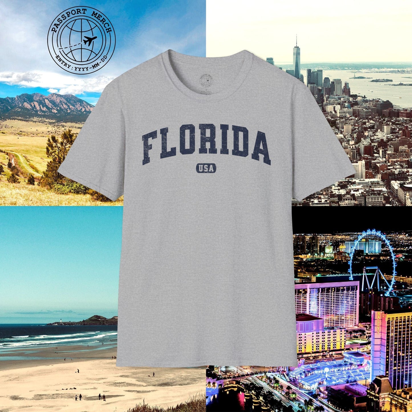Classic Athletic, Florida (50 States Edition) T-Shirt