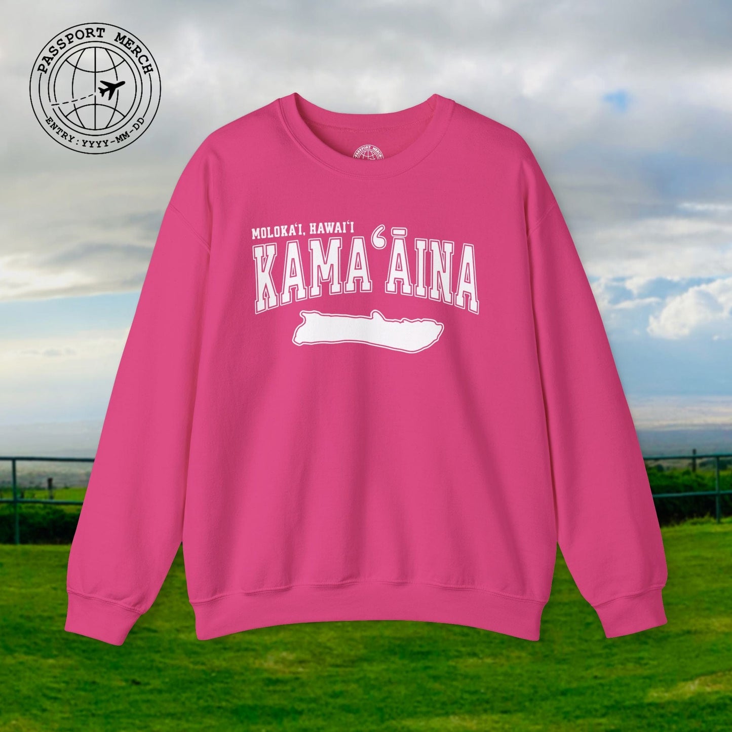 Classic University (Kamaaina Edition), Molokai, Hawaii Crewneck