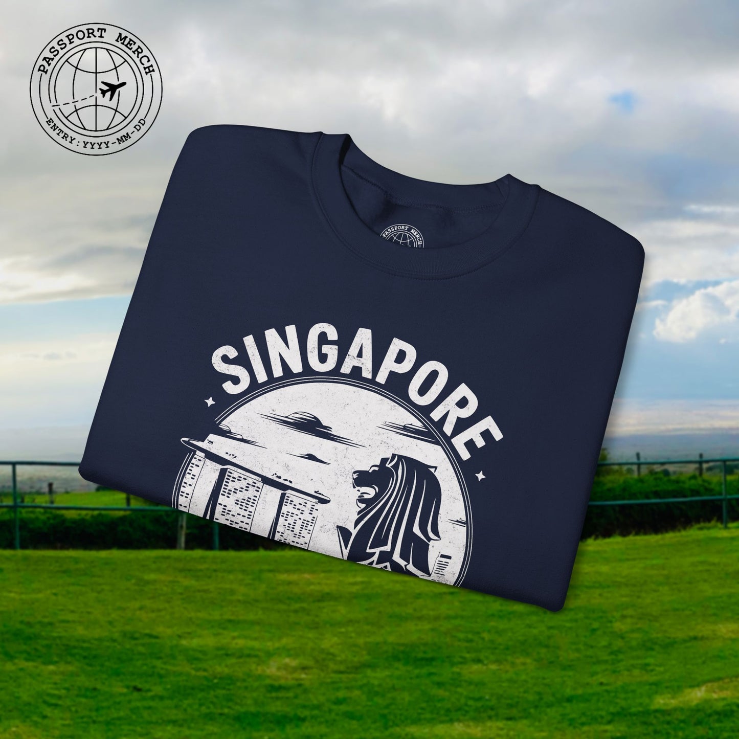 Vintage Singapore Merlion Crewneck