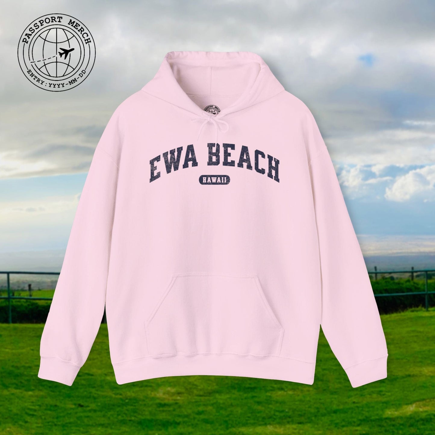 Classic Athletic, Ewa Beach, Hawaii (Fan Service) Hoodie