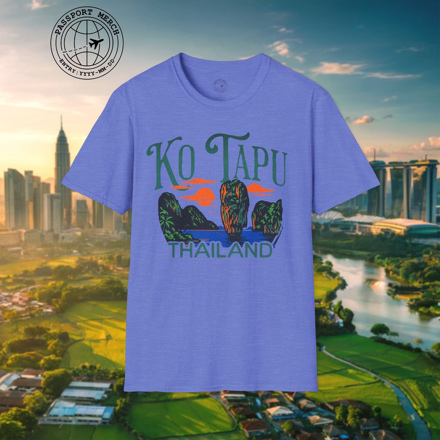 Ko Tapu, Thailand - 80's Vintage T-Shirt