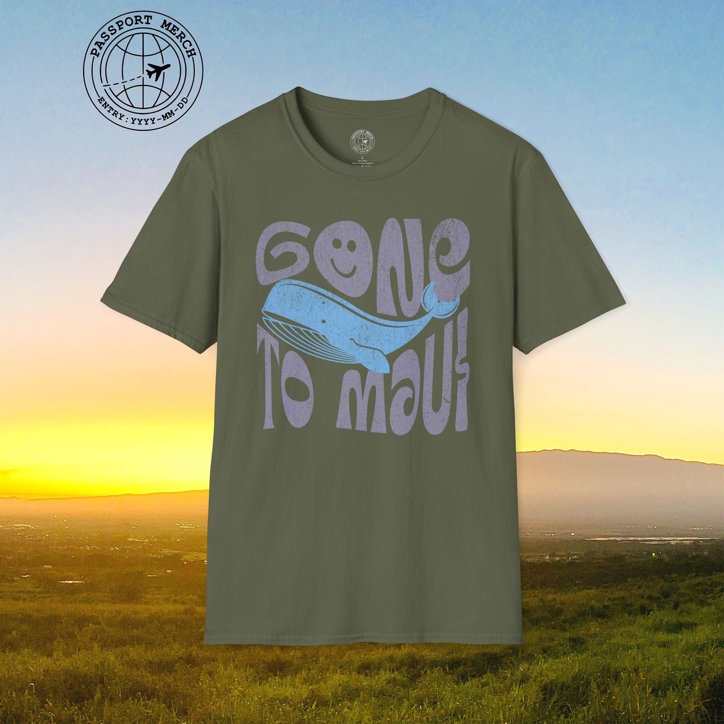 Gone to Maui, Whale Season, Hawaii T-Shirt