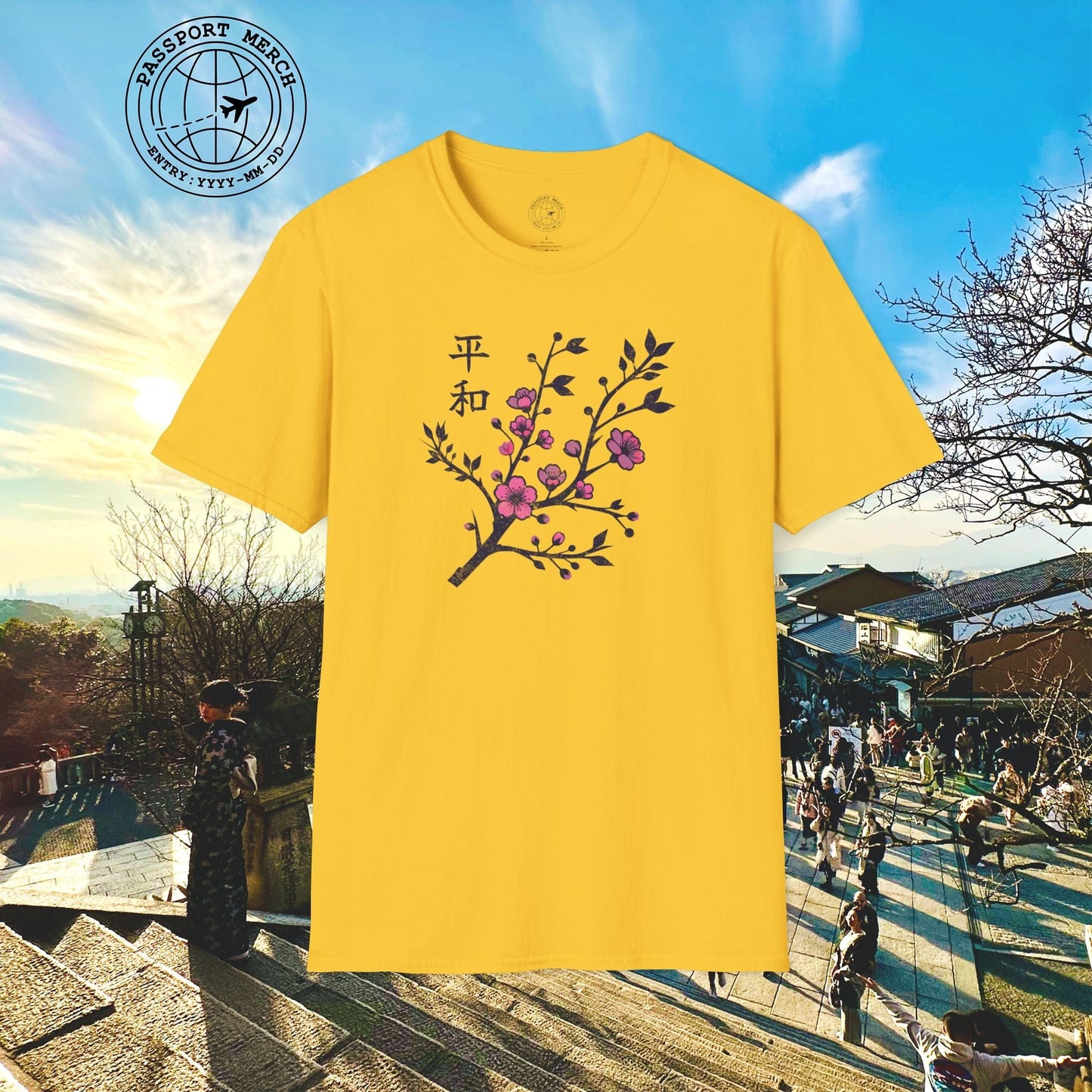 Sakura Serenity, Japan T-Shirt