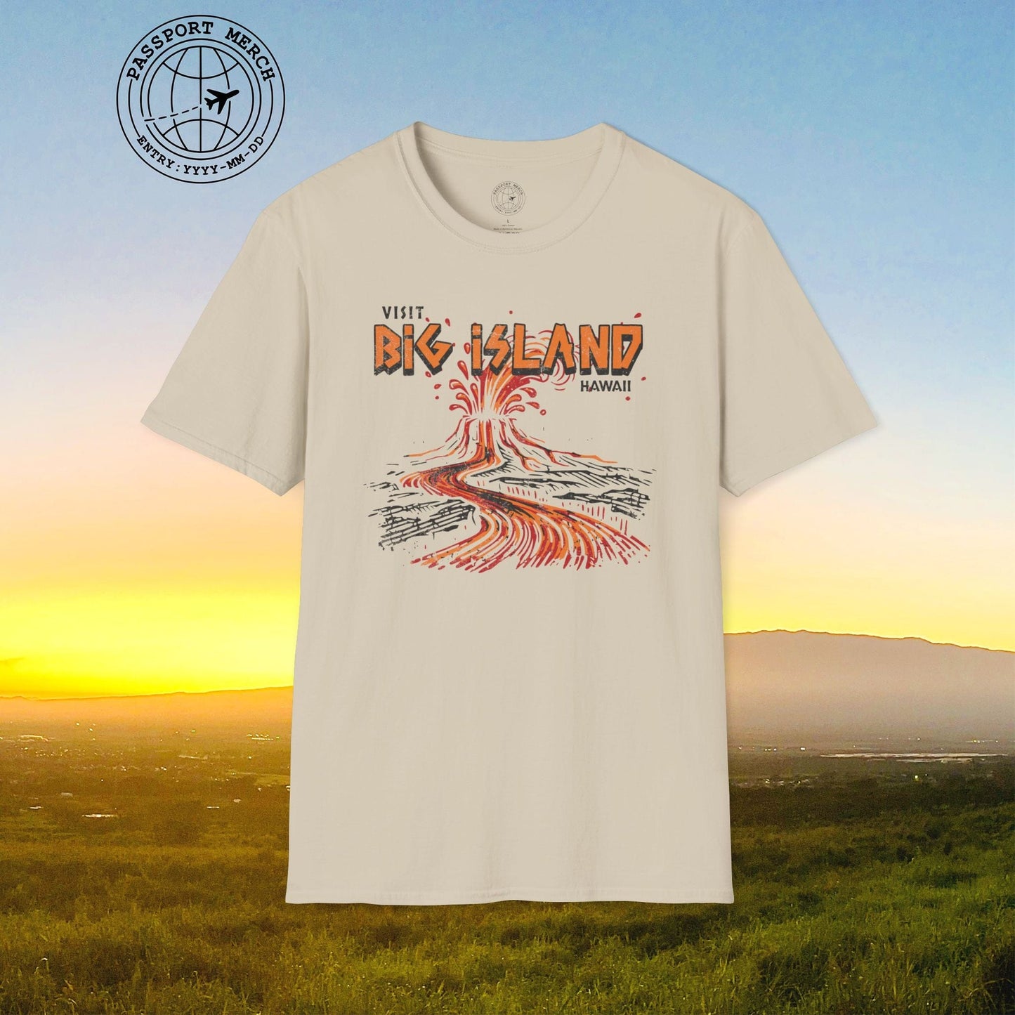 Vintage Visit Big Island, Hawaii T-Shirt