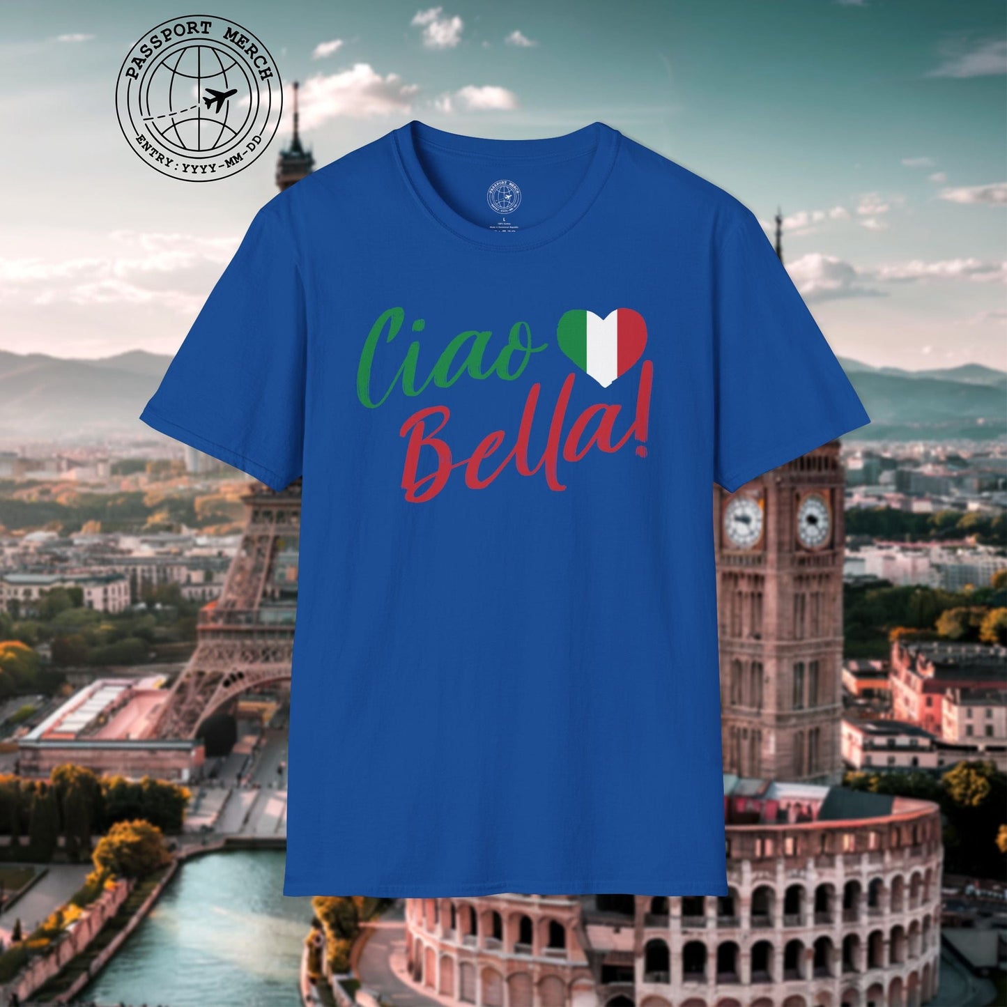 Ciao Bella Heart Italy T-Shirt