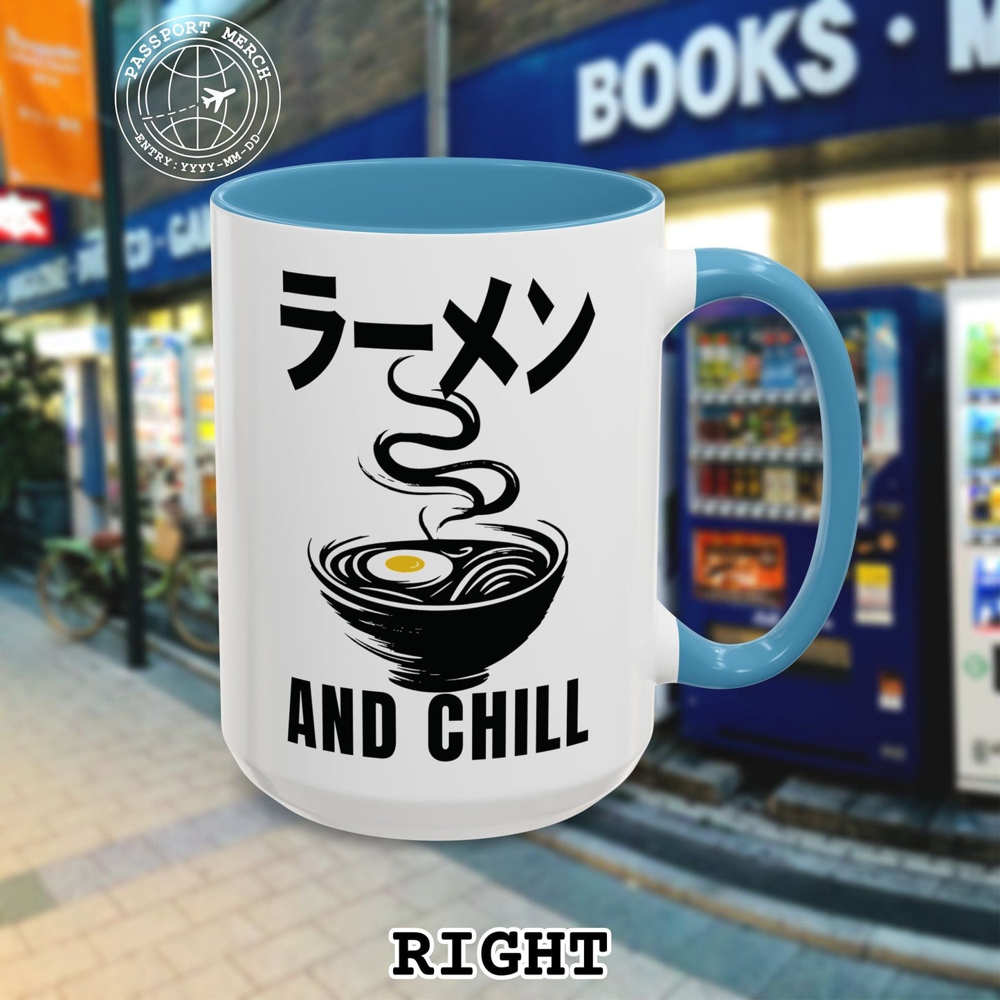Ramen and Chill, Japan 15oz Mug
