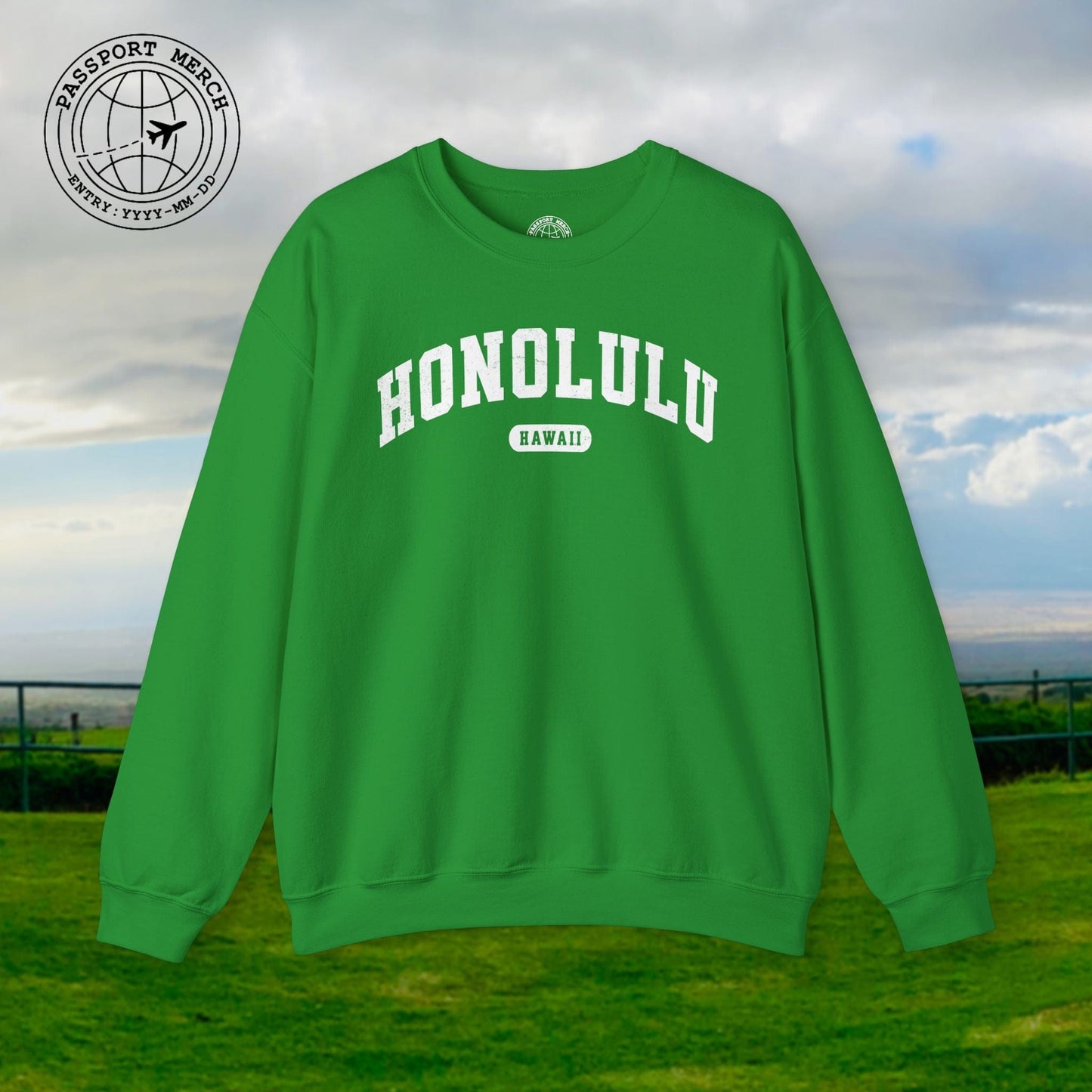 Classic Athletic, Honolulu, Hawaii (Fan Service) Crewneck