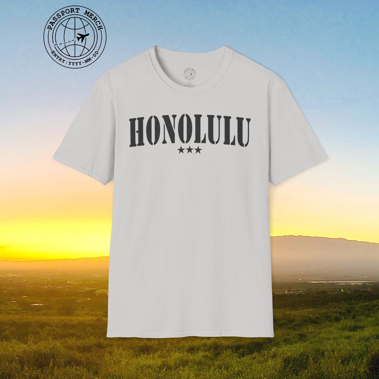 Classic Military, Honolulu, Hawaii T-Shirt