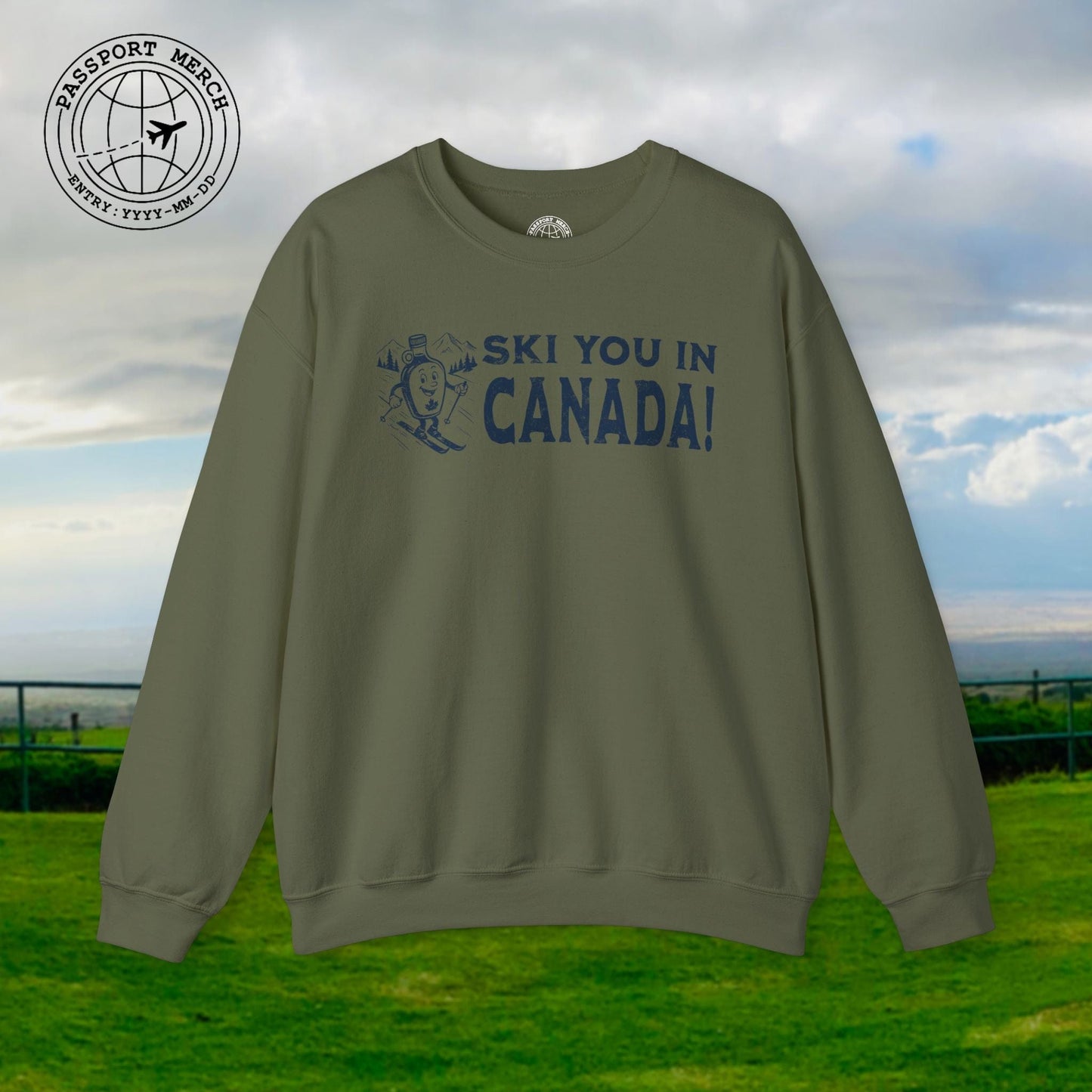 Ski You In Canada! Crewneck