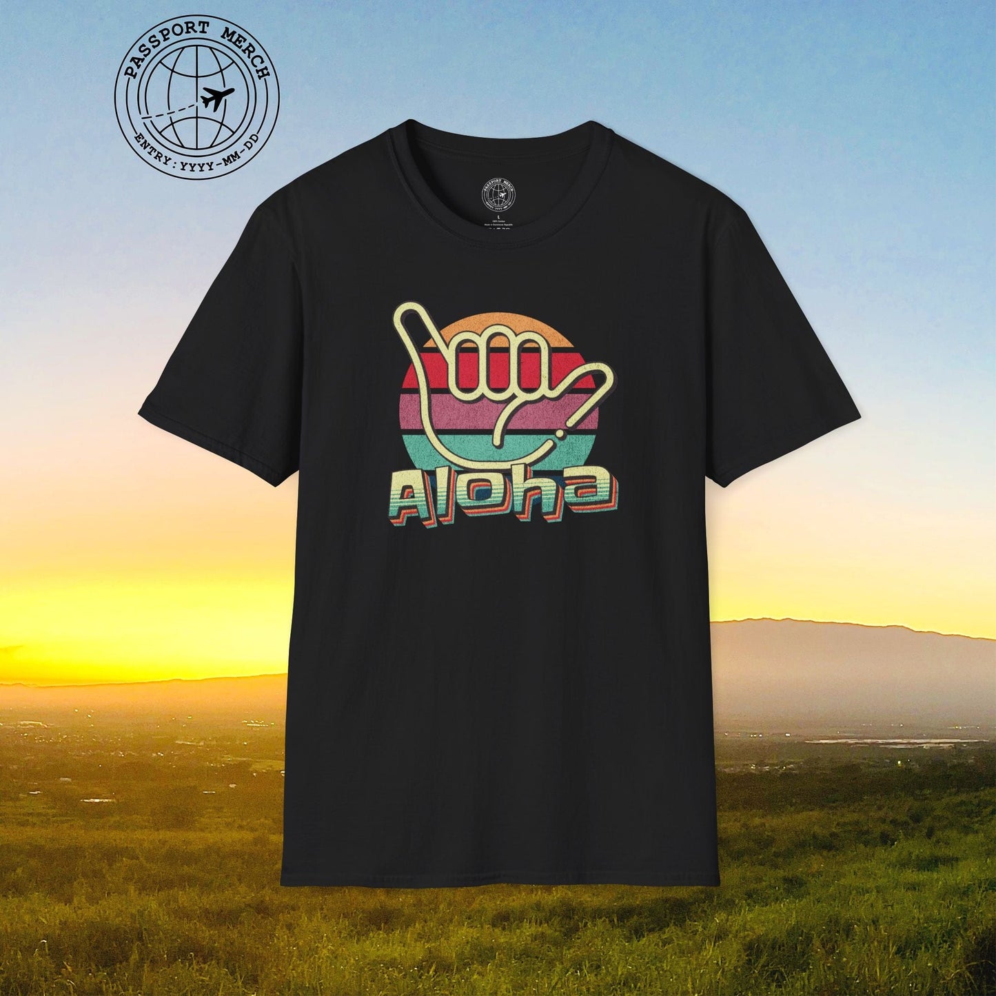 Vintage Retro Aloha Shaka, Hawaii T-Shirt