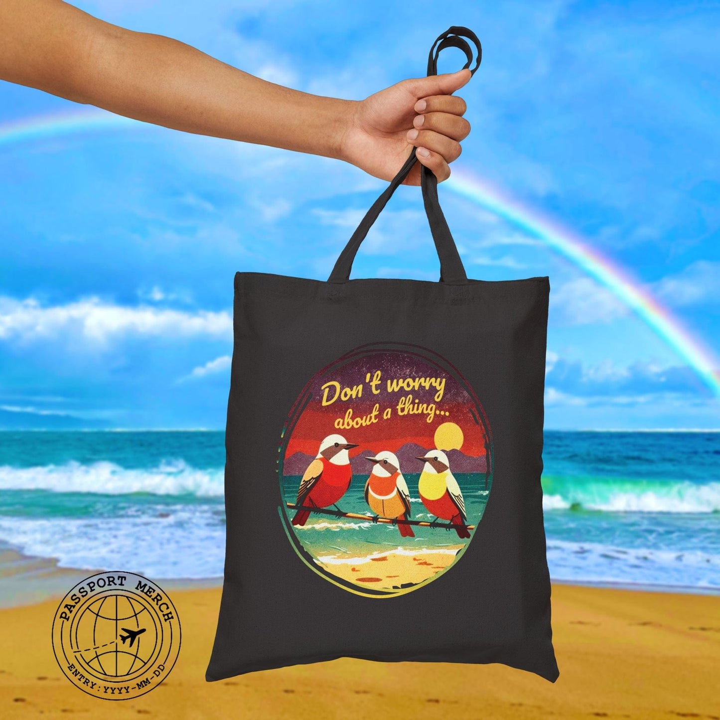 Three Little Birds, Jamaica Tote Bag