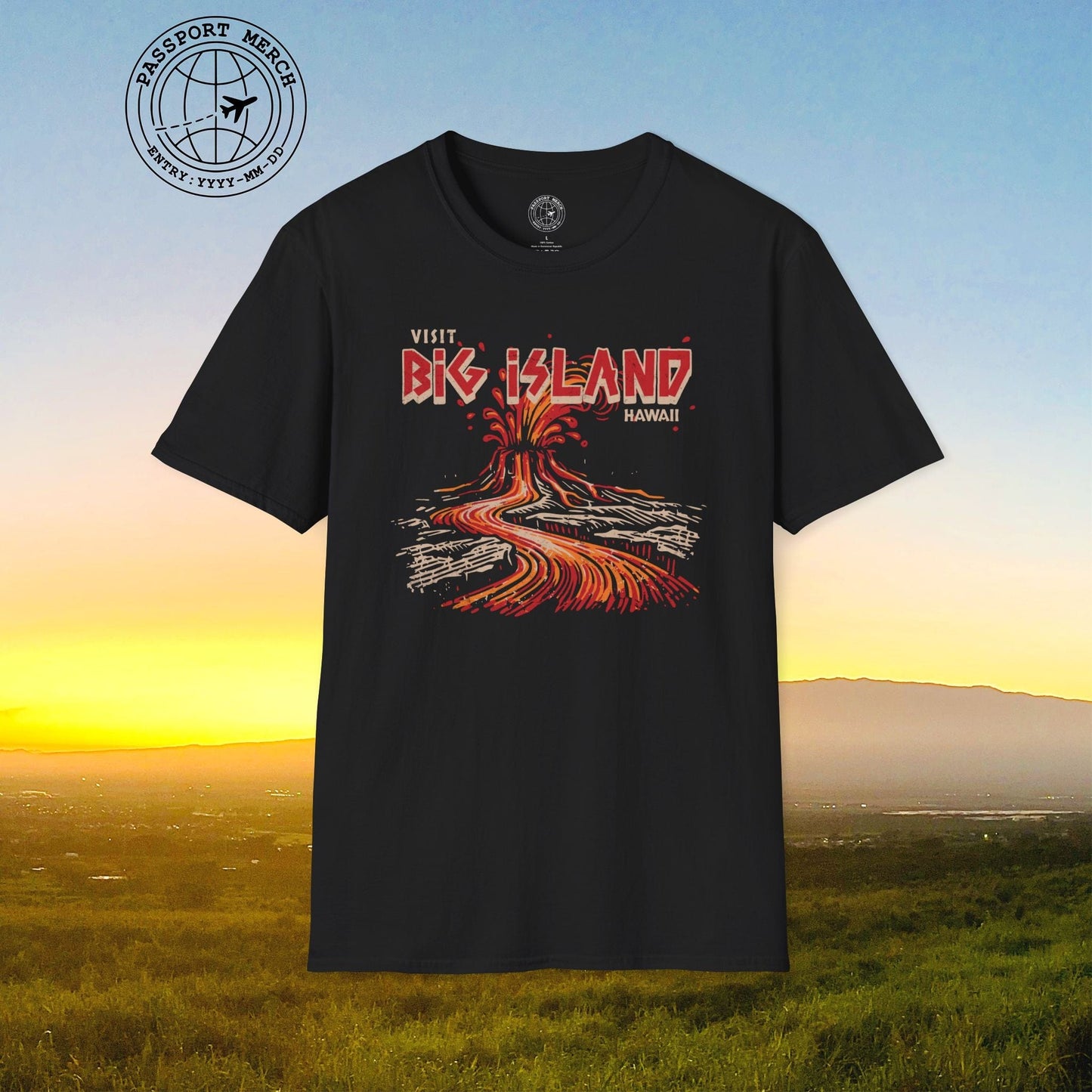 Vintage Visit Big Island, Hawaii T-Shirt