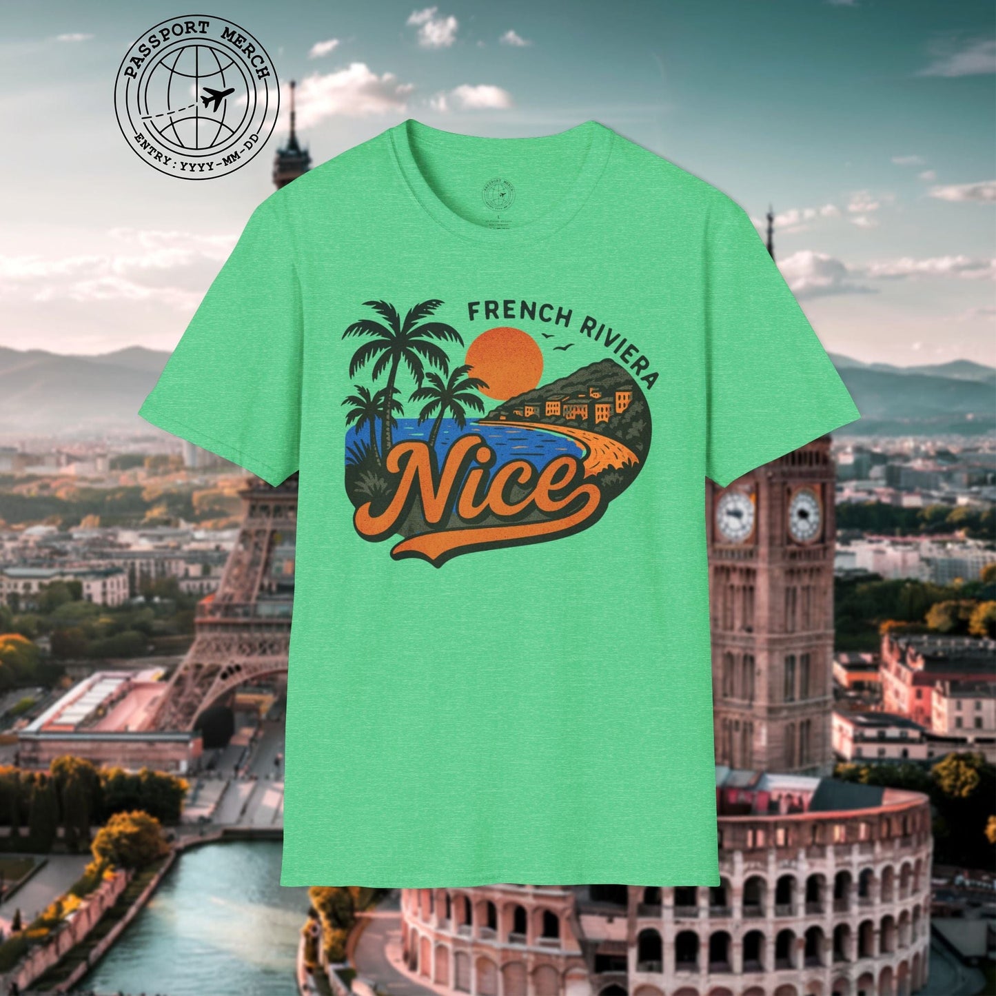 Nice, France - 80's Vintage T-Shirt