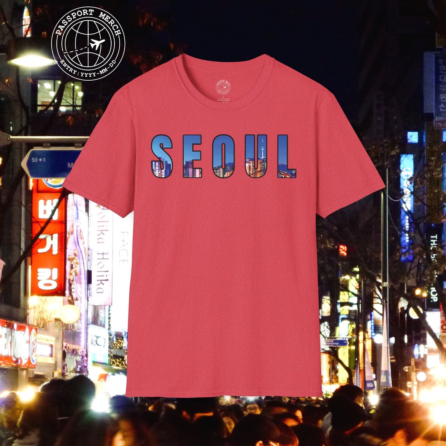 City Window Seoul Korea T-Shirt