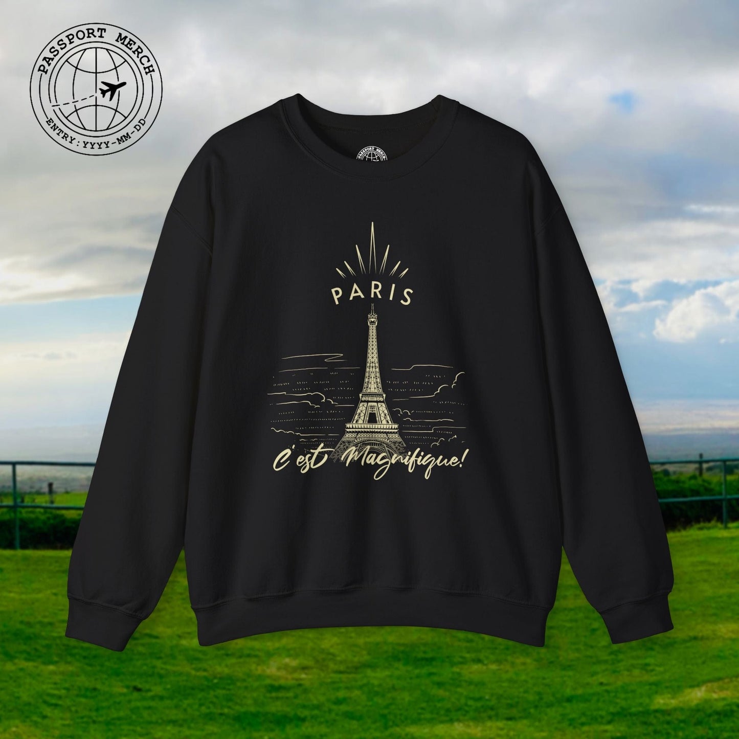 Paris C'est Magnifique France Crewneck