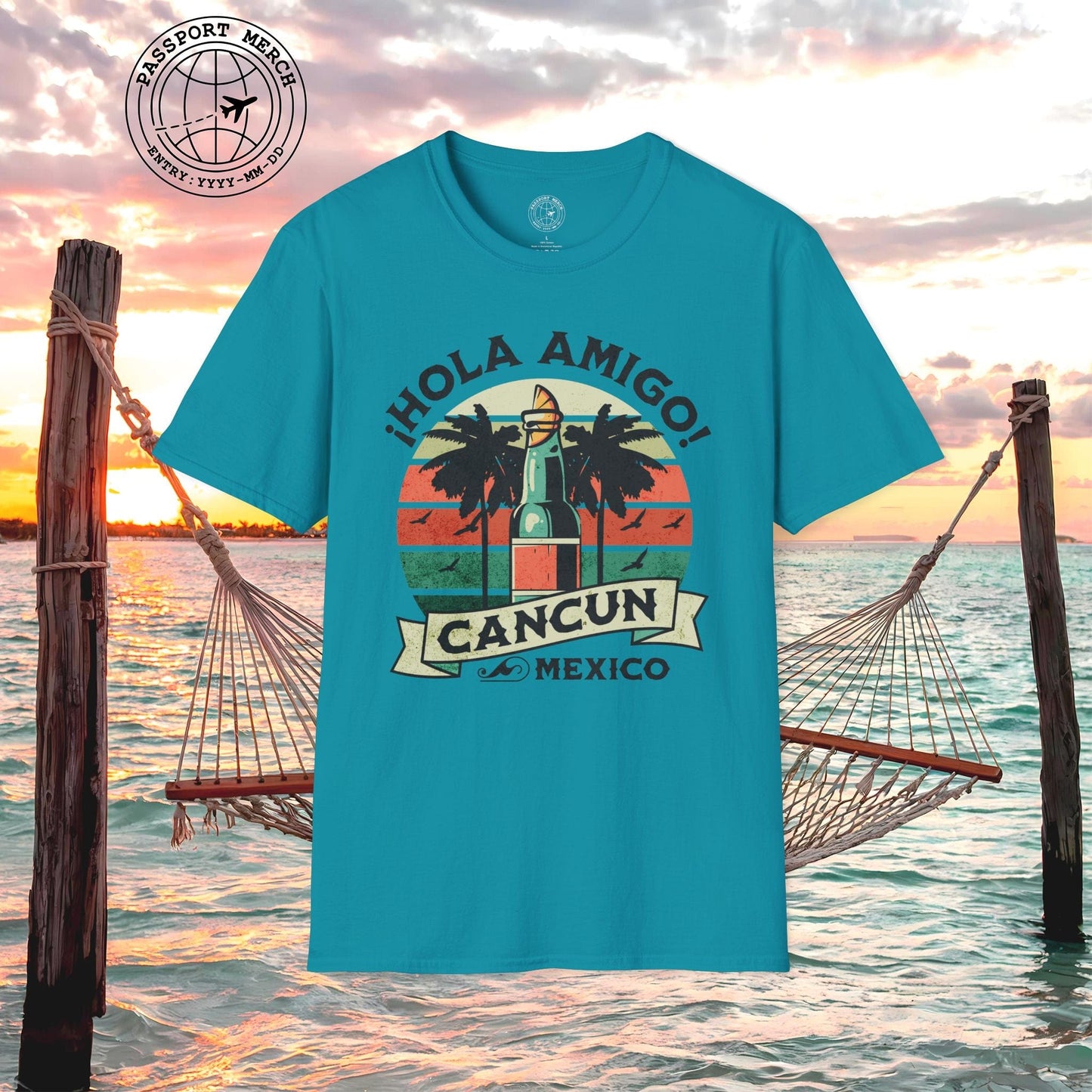 Hola Amigo Cancun Mexico T-Shirt