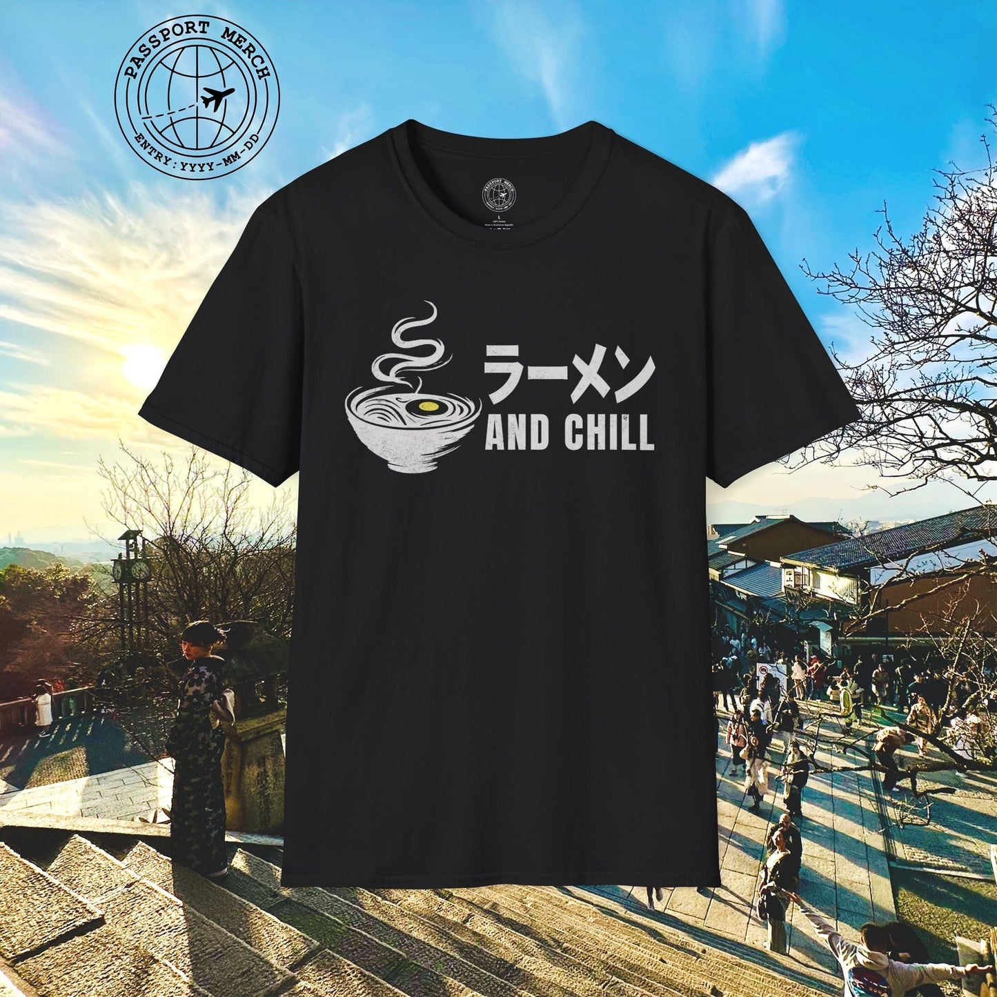 Ramen and Chill, Japan T-Shirt