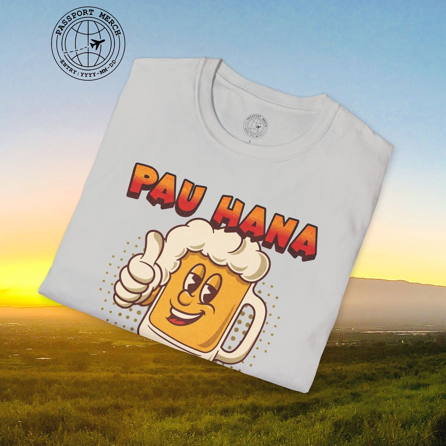 Pau Hana Beer, Hawaii T-Shirt