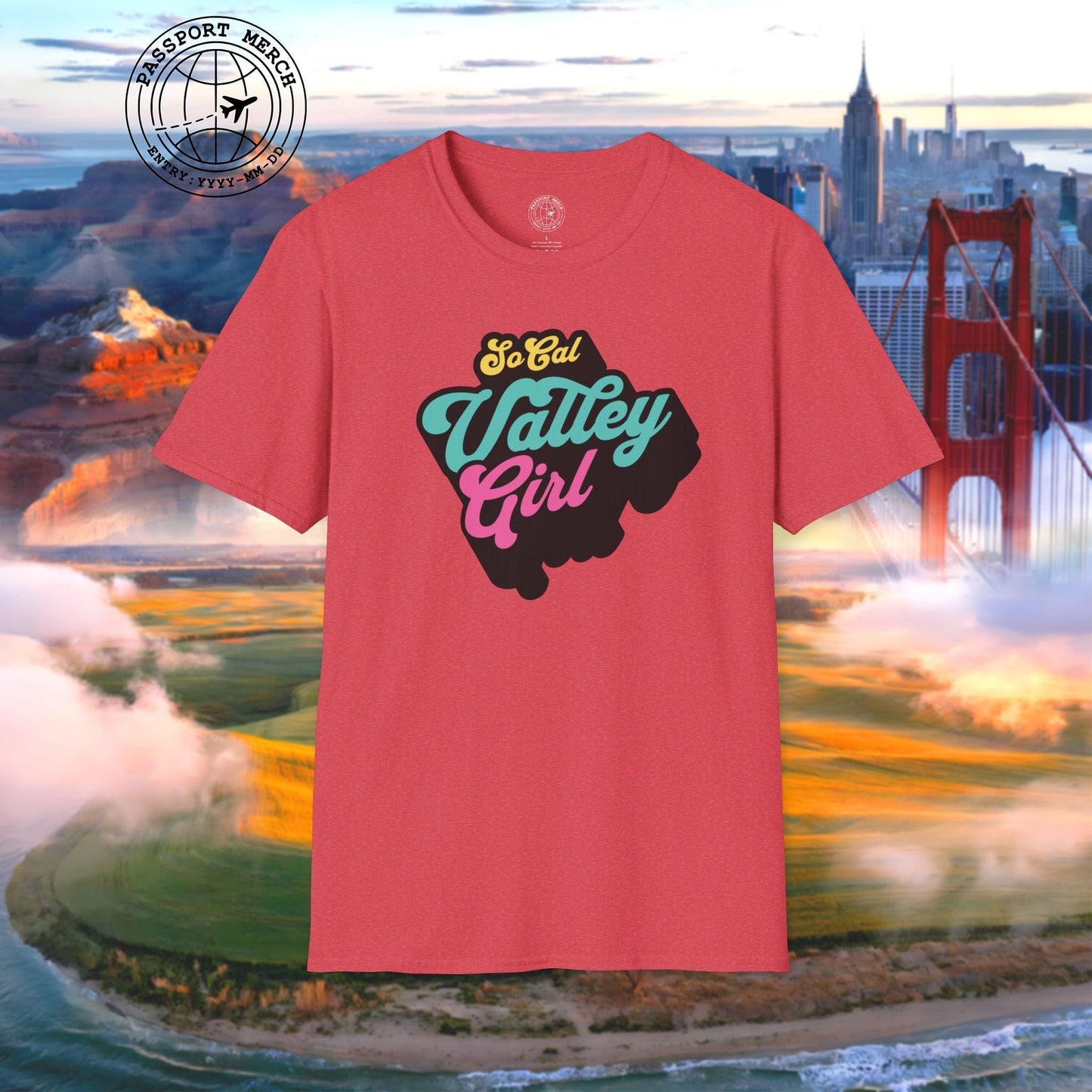 SoCal Valley Girl, California T-Shirt