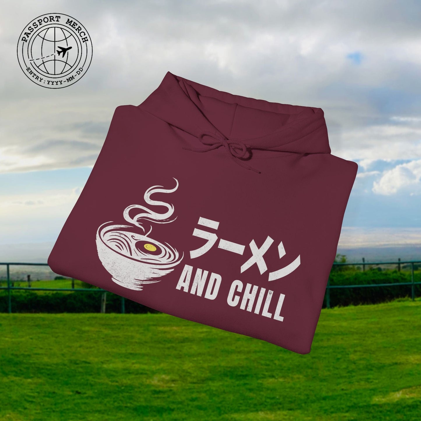 Ramen and Chill, Japan Hoodie