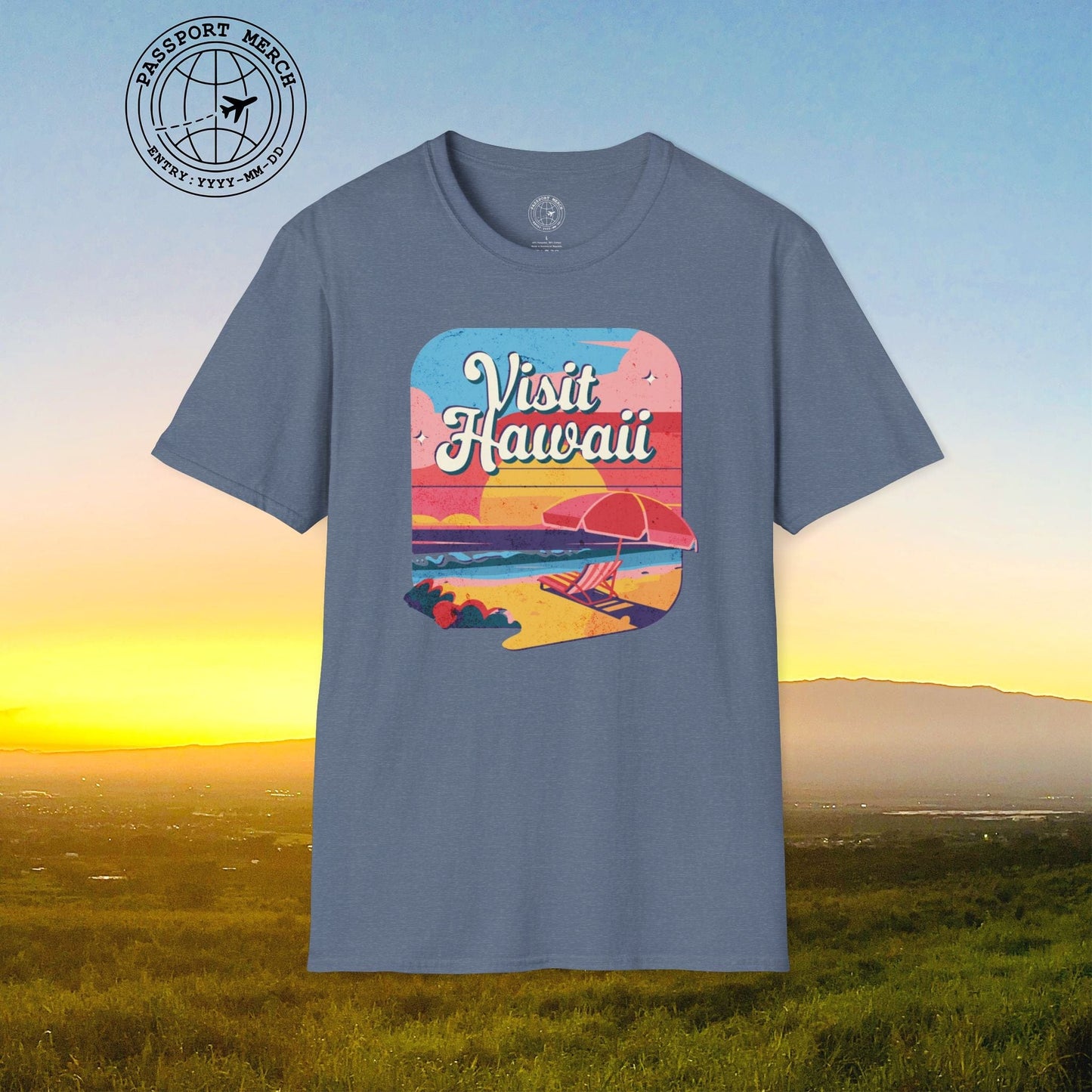 Retro Visit Hawaii T-Shirt