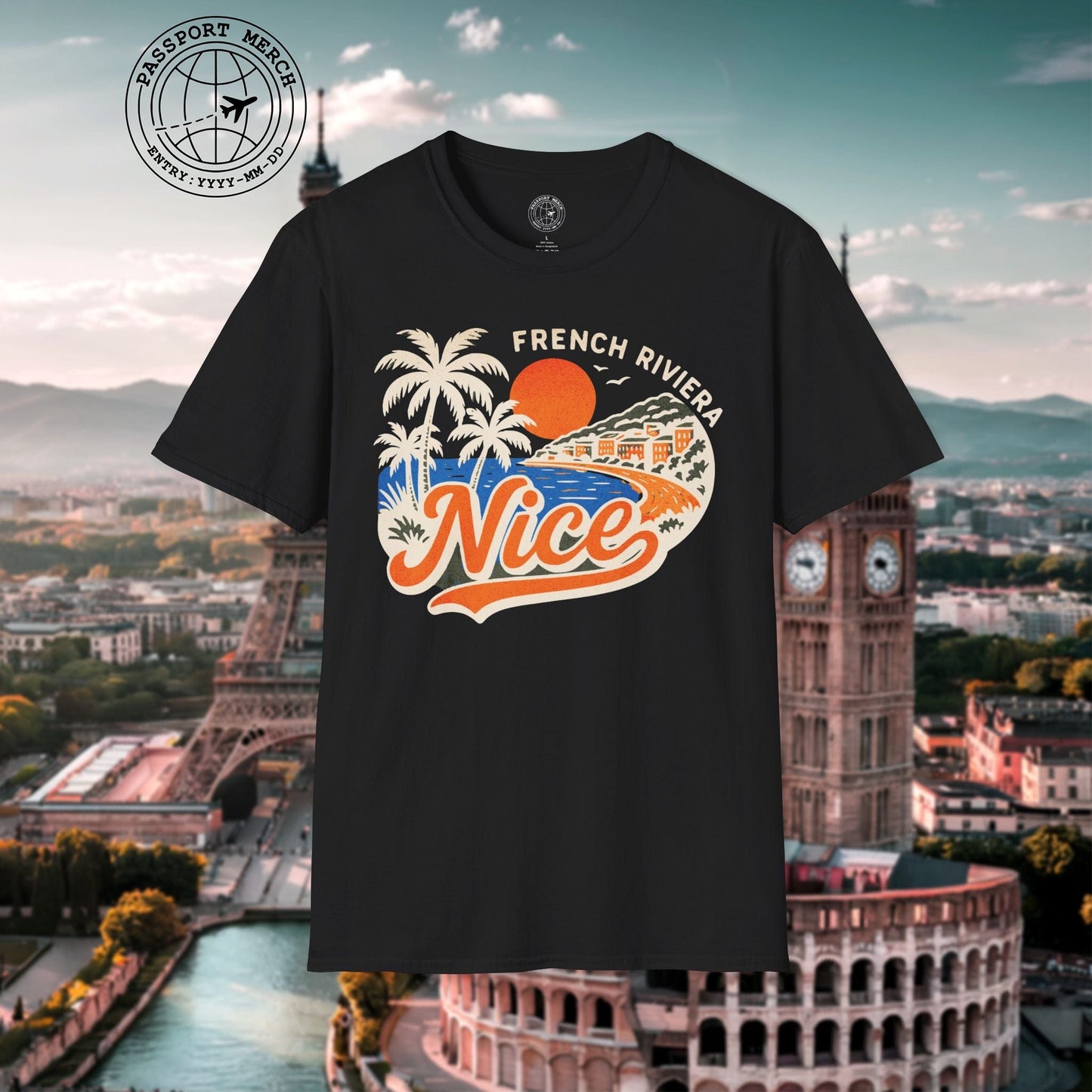 Nice, France - 80's Vintage T-Shirt
