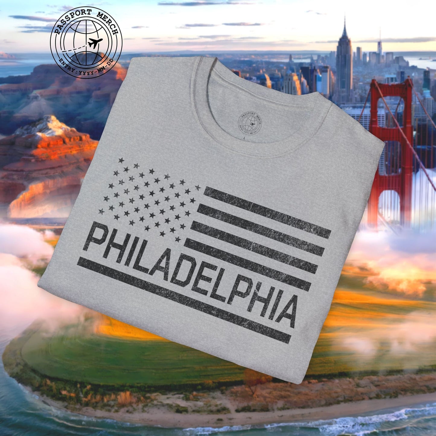 Philadelphia Stars & Stripes, Pennsylvania T-Shirt