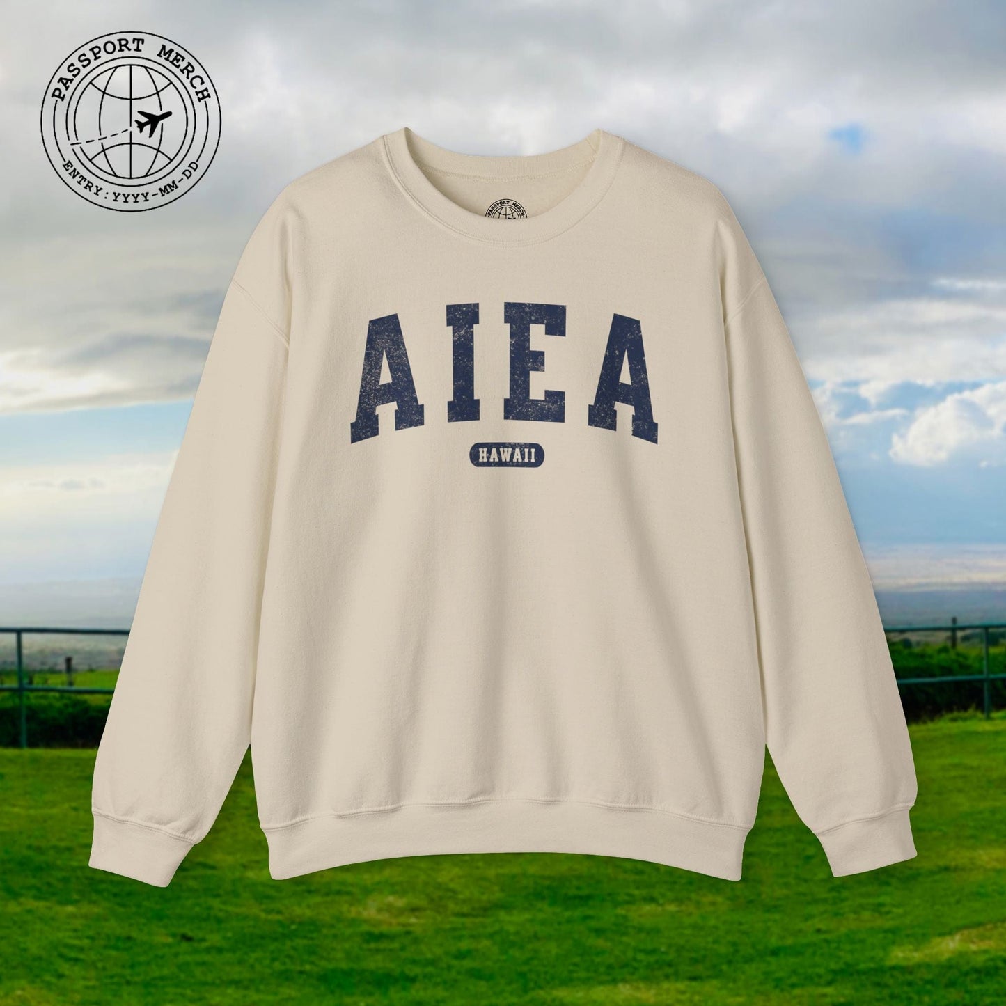 Classic Athletic, Aiea, Hawaii (Fan Service) Crewneck