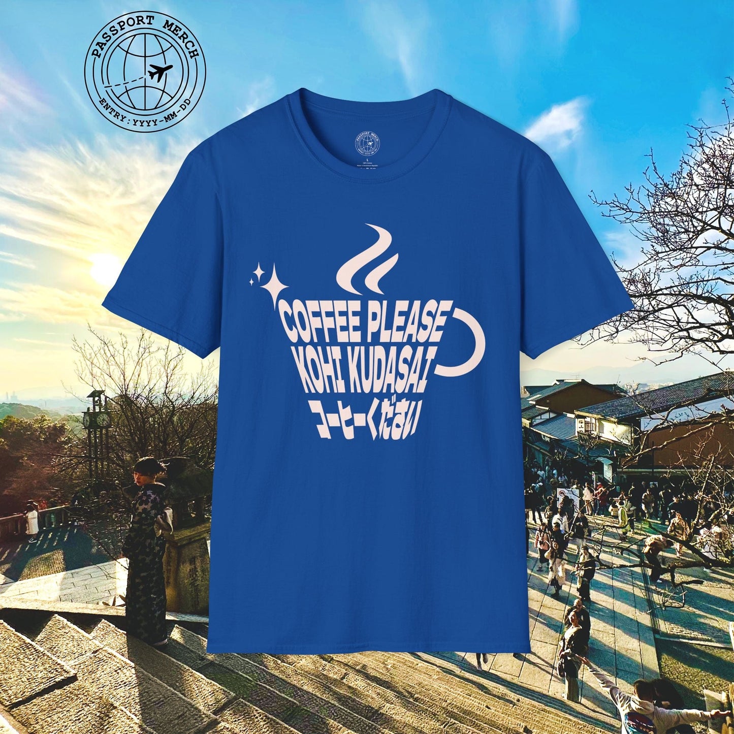 Coffee Please. Kohi Kudasai. Japan T-Shirt