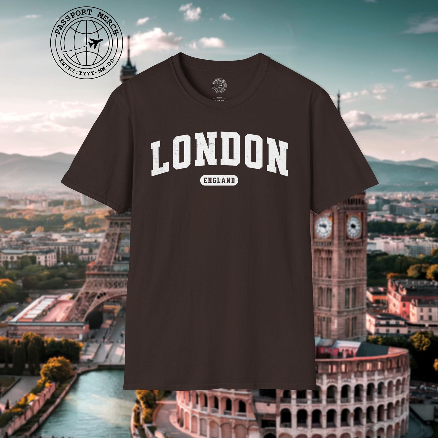 Classic Athletic (Bucket List Edition), London, England T-Shirt