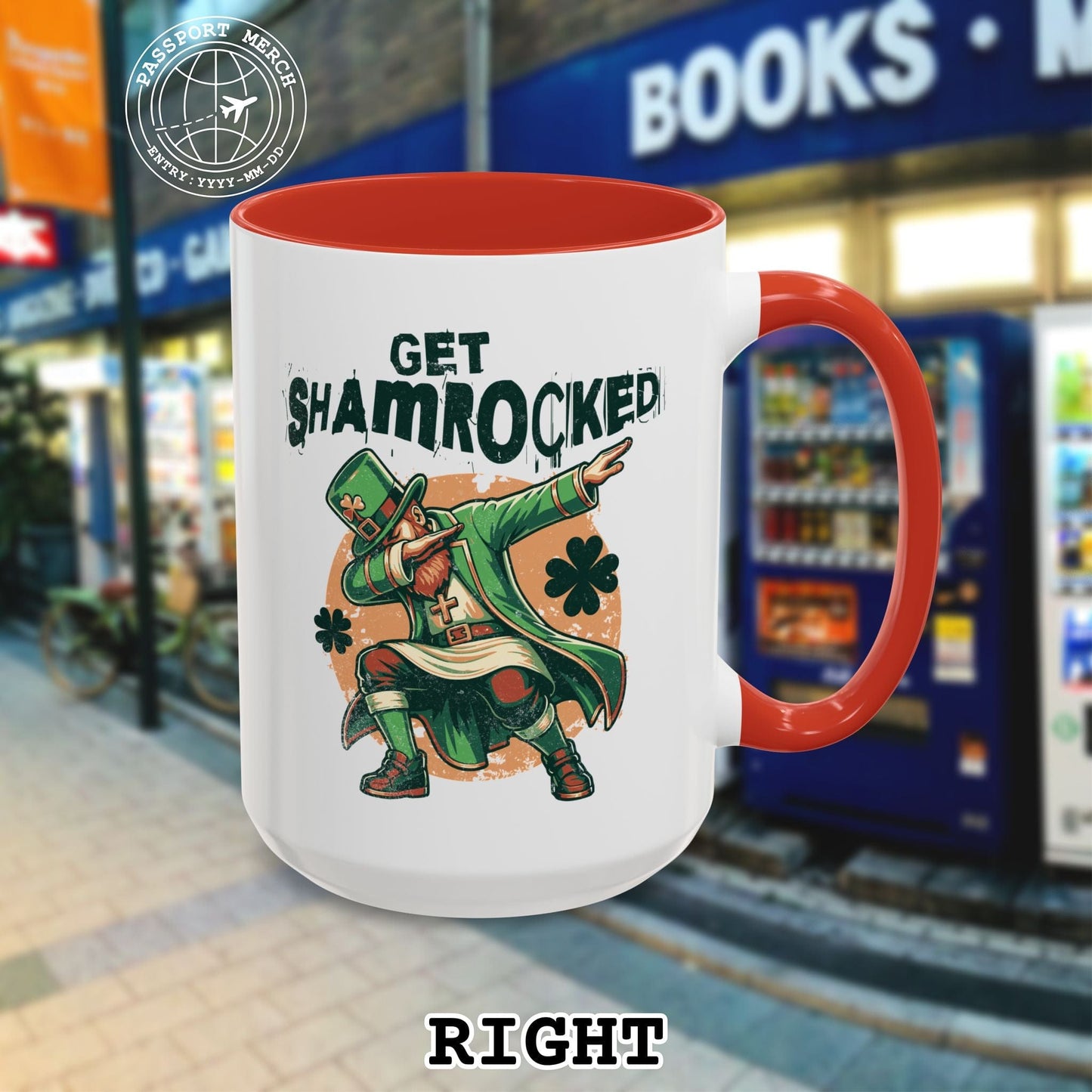 Get Shamrocked, Ireland 15oz Mug