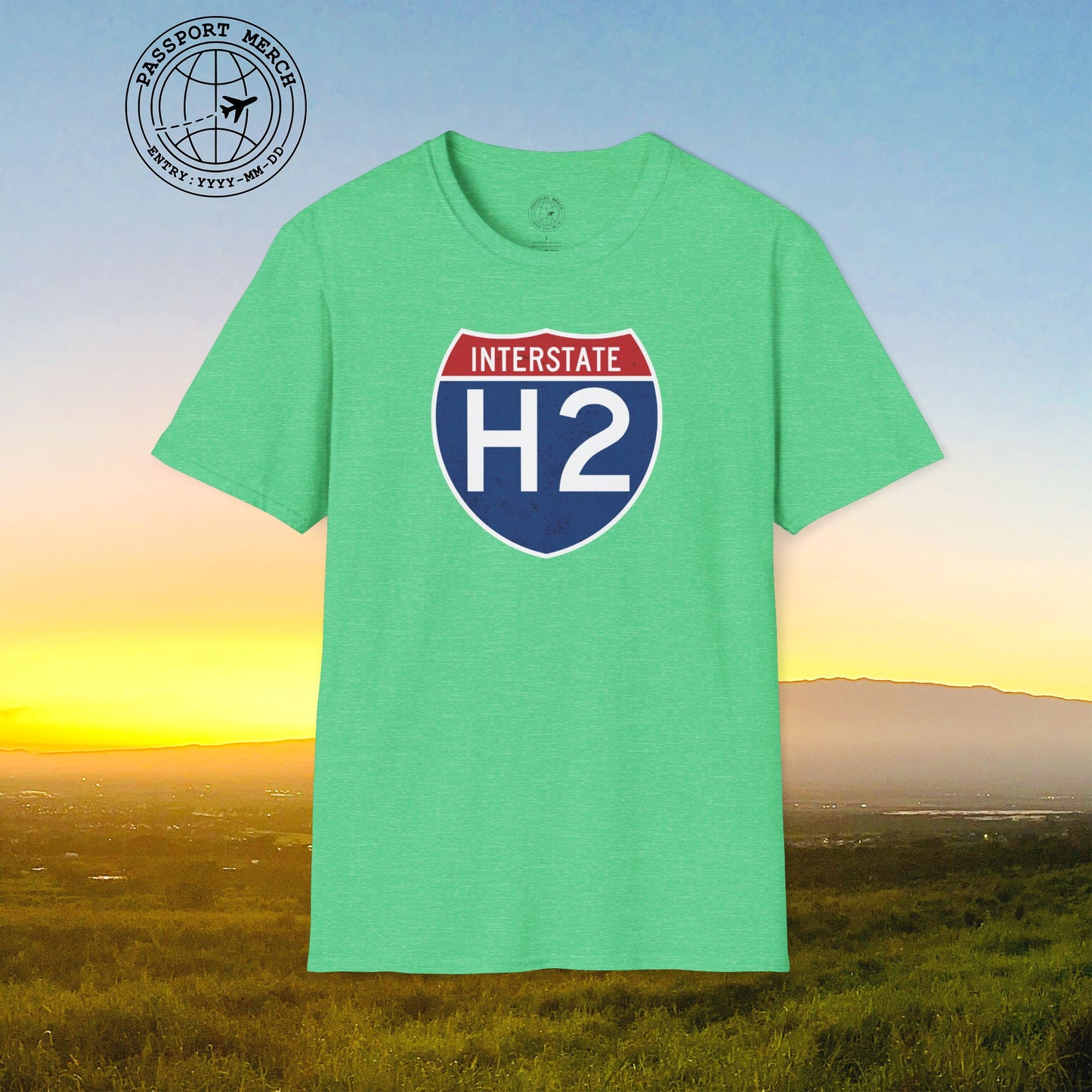 Signs of Wanderlust, Interstate H2, Hawaii T-Shirt