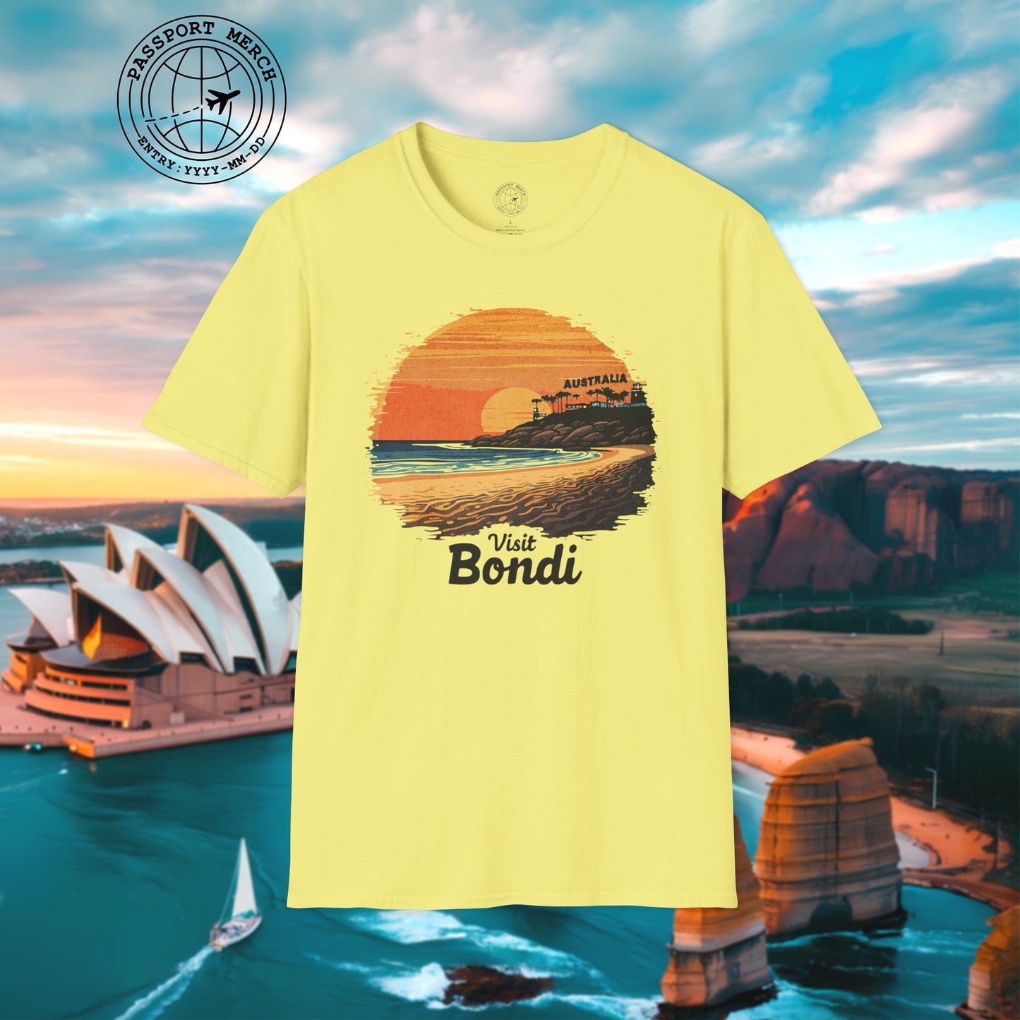 Visit Bondi Beach, Australia T-Shirt