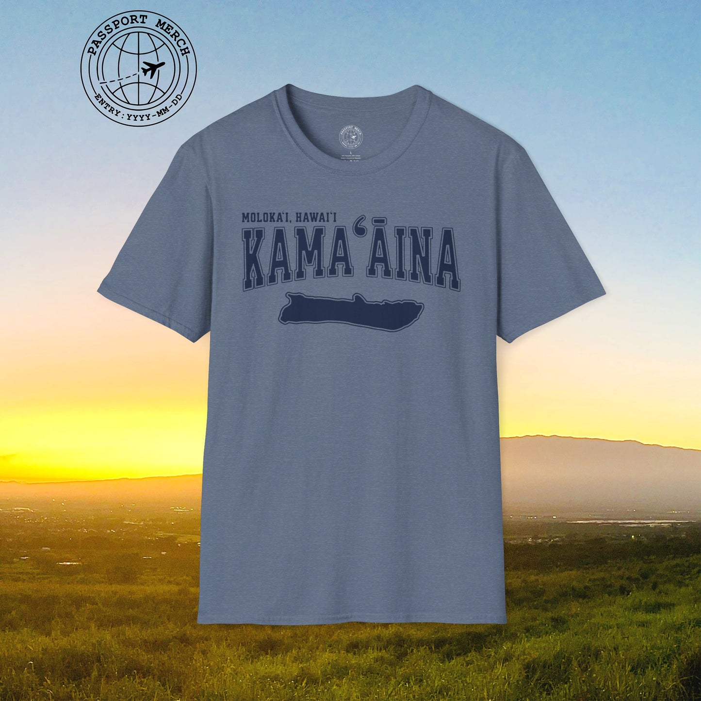 Classic University (Kamaaina Edition), Molokai, Hawaii T-Shirt