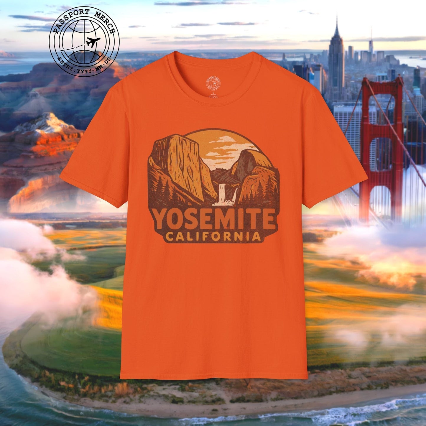 Yosemite, California - 80's Vintage T-Shirt