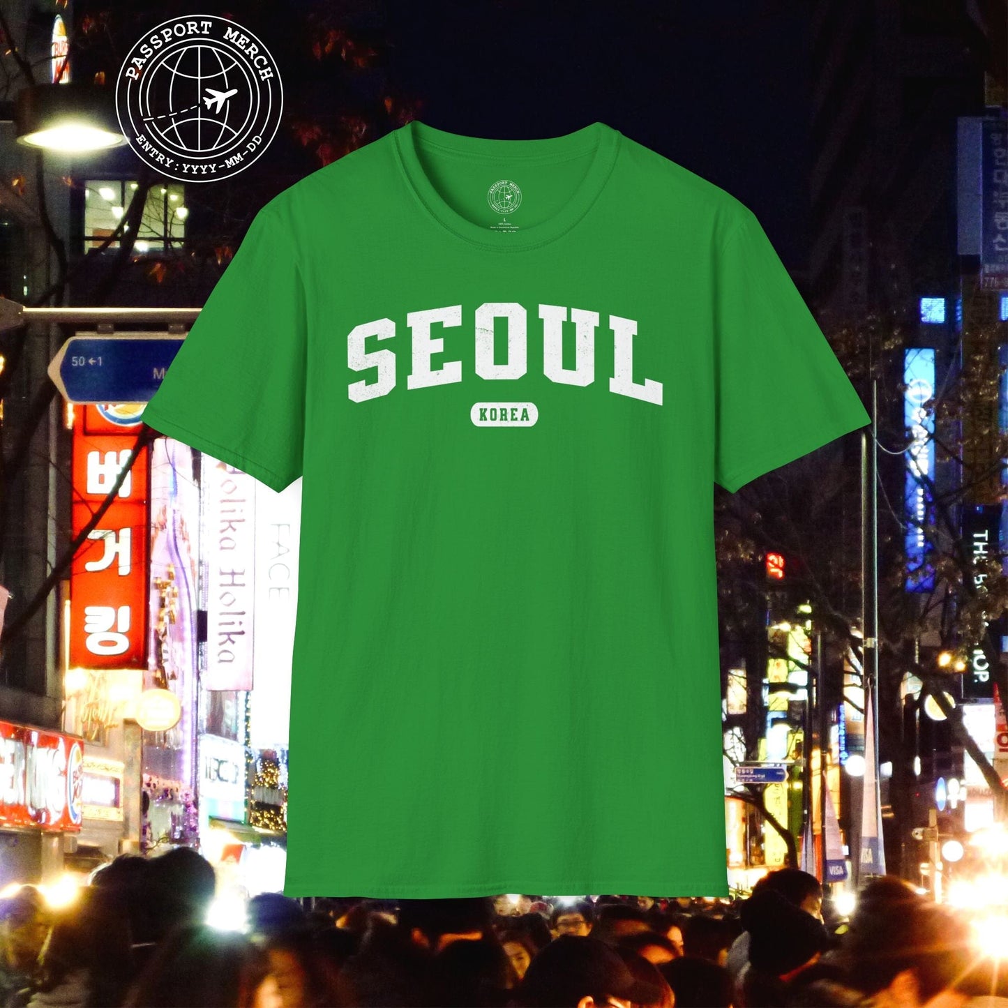 Classic Athletic (Bucket List Edition), Seoul, Korea T-Shirt