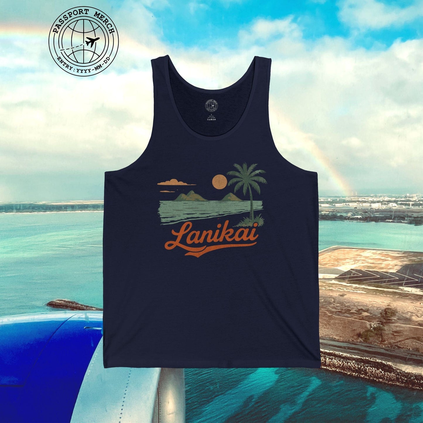 Vintage Lanikai, Oahu, Hawaii Tank Top