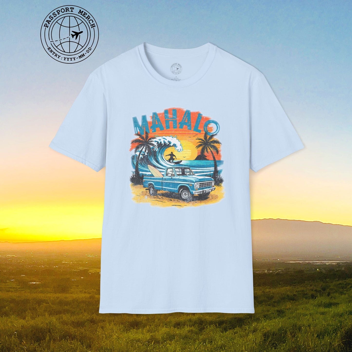 Retro Truck Hawaii Mahalo T-Shirt