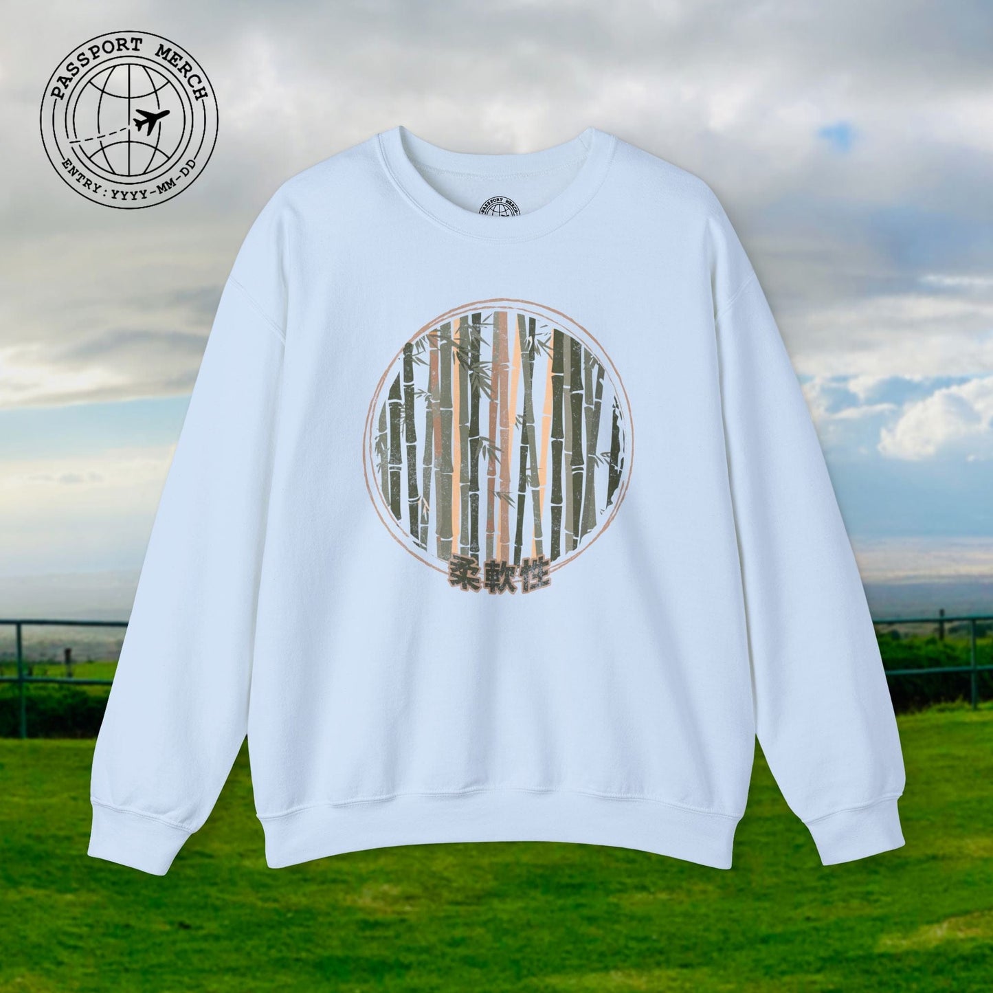 Japanese Jūnansei (Flexibility) Bamboo Crewneck