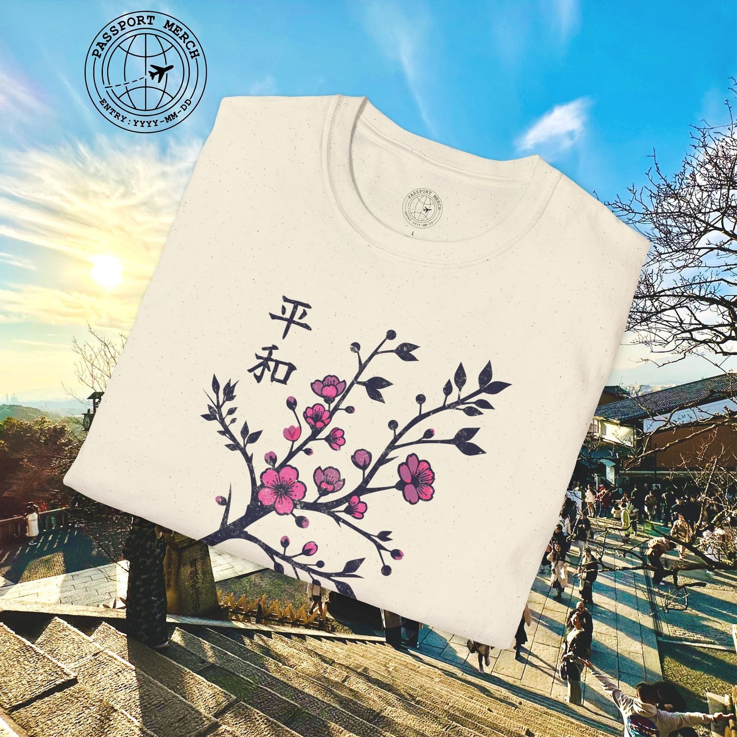 Sakura Serenity, Japan T-Shirt