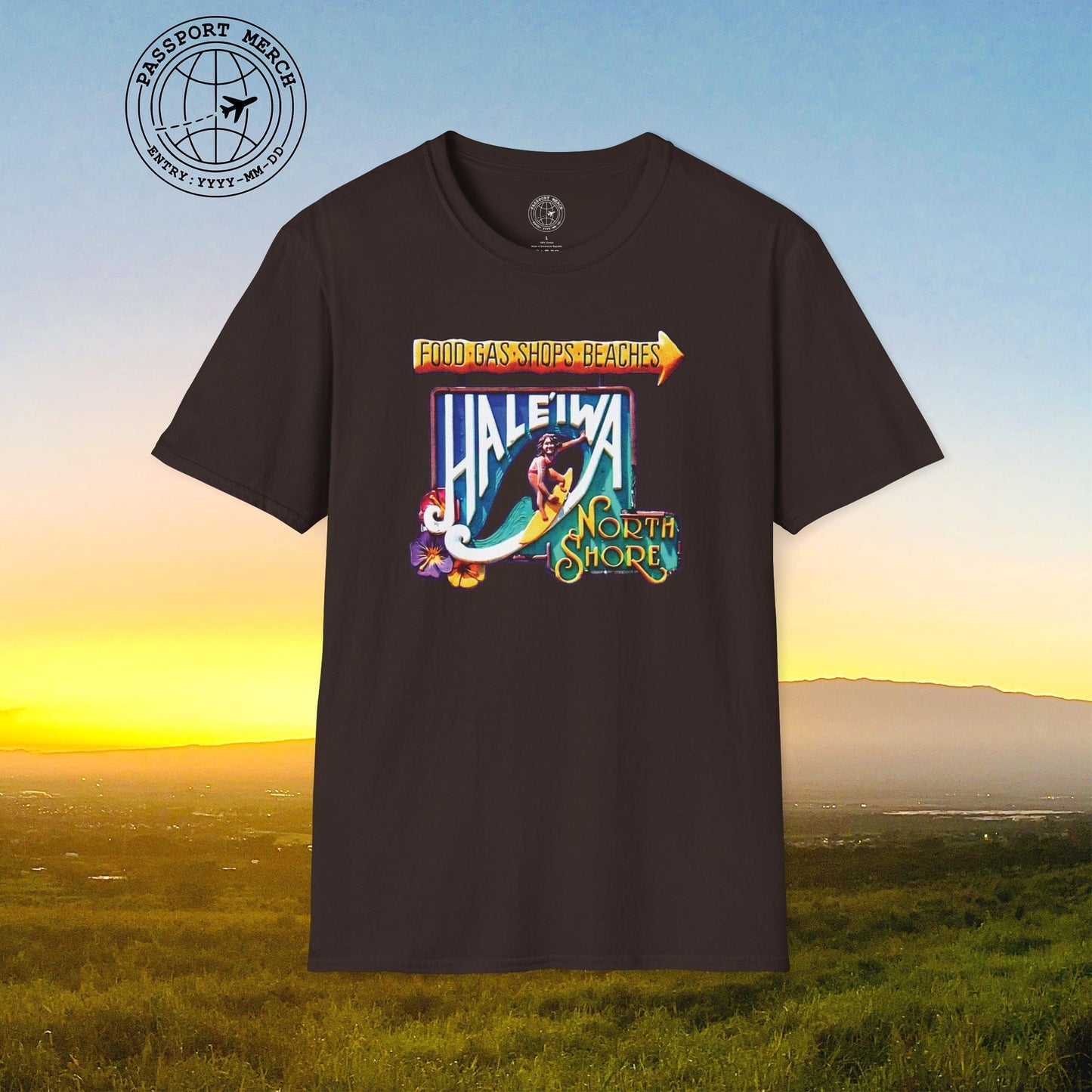 Signs of Wanderlust, Hale'iwa (South) Oahu, Hawaii T-Shirt