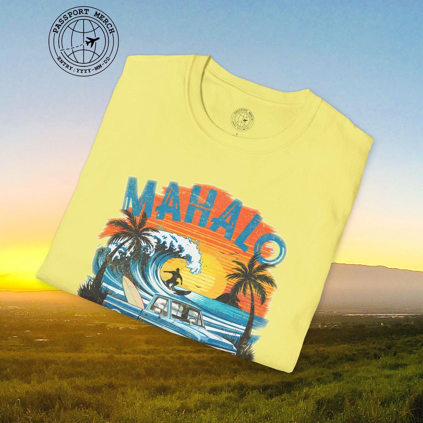 Retro Truck Hawaii Mahalo T-Shirt