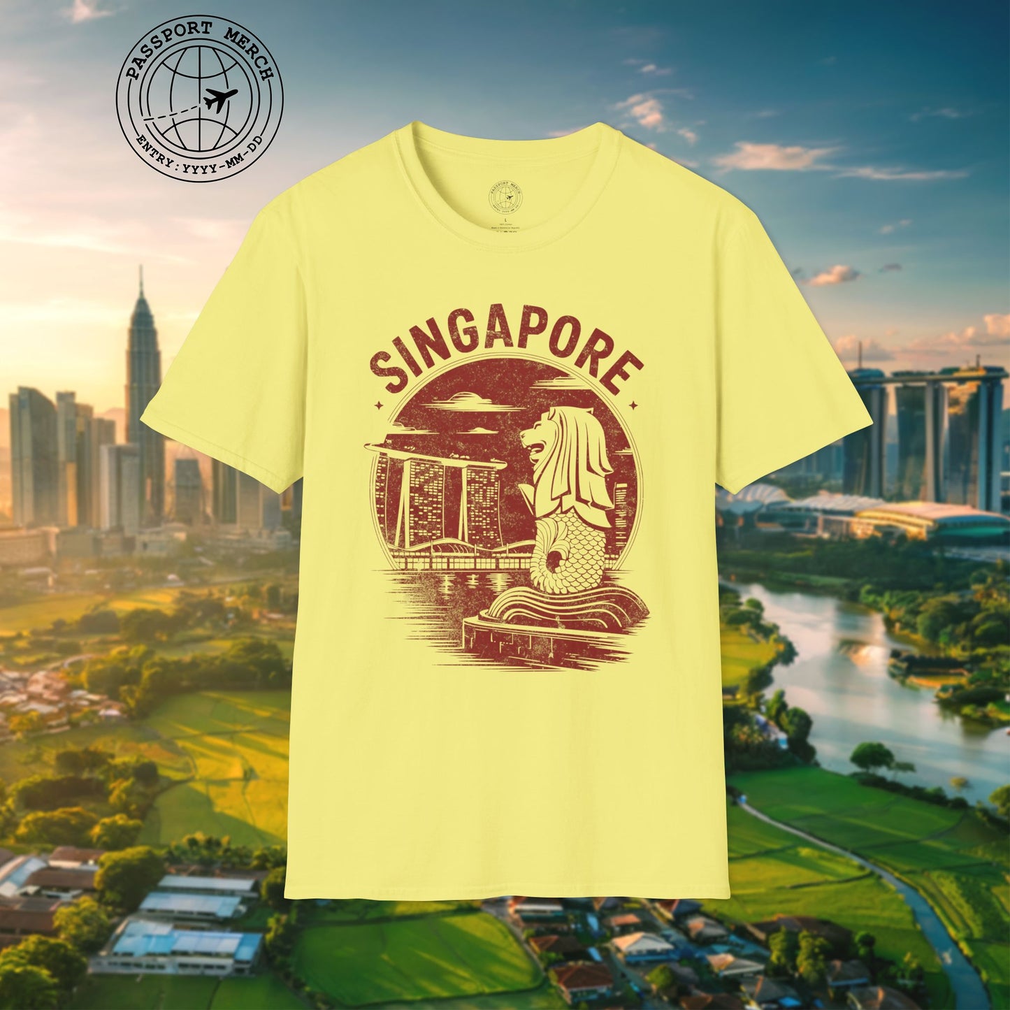 Vintage Singapore Merlion T-Shirt