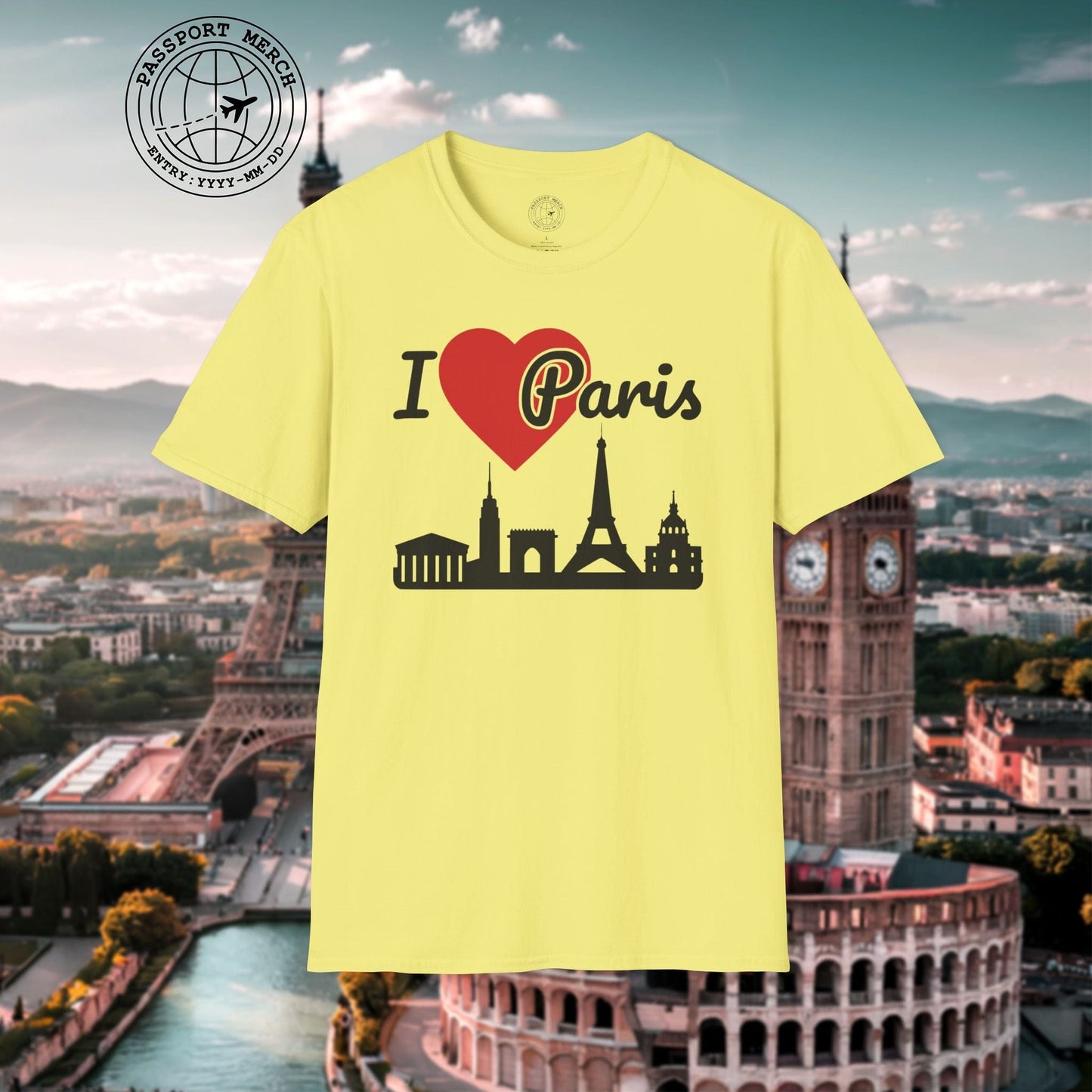 I Heart Paris France T-Shirt