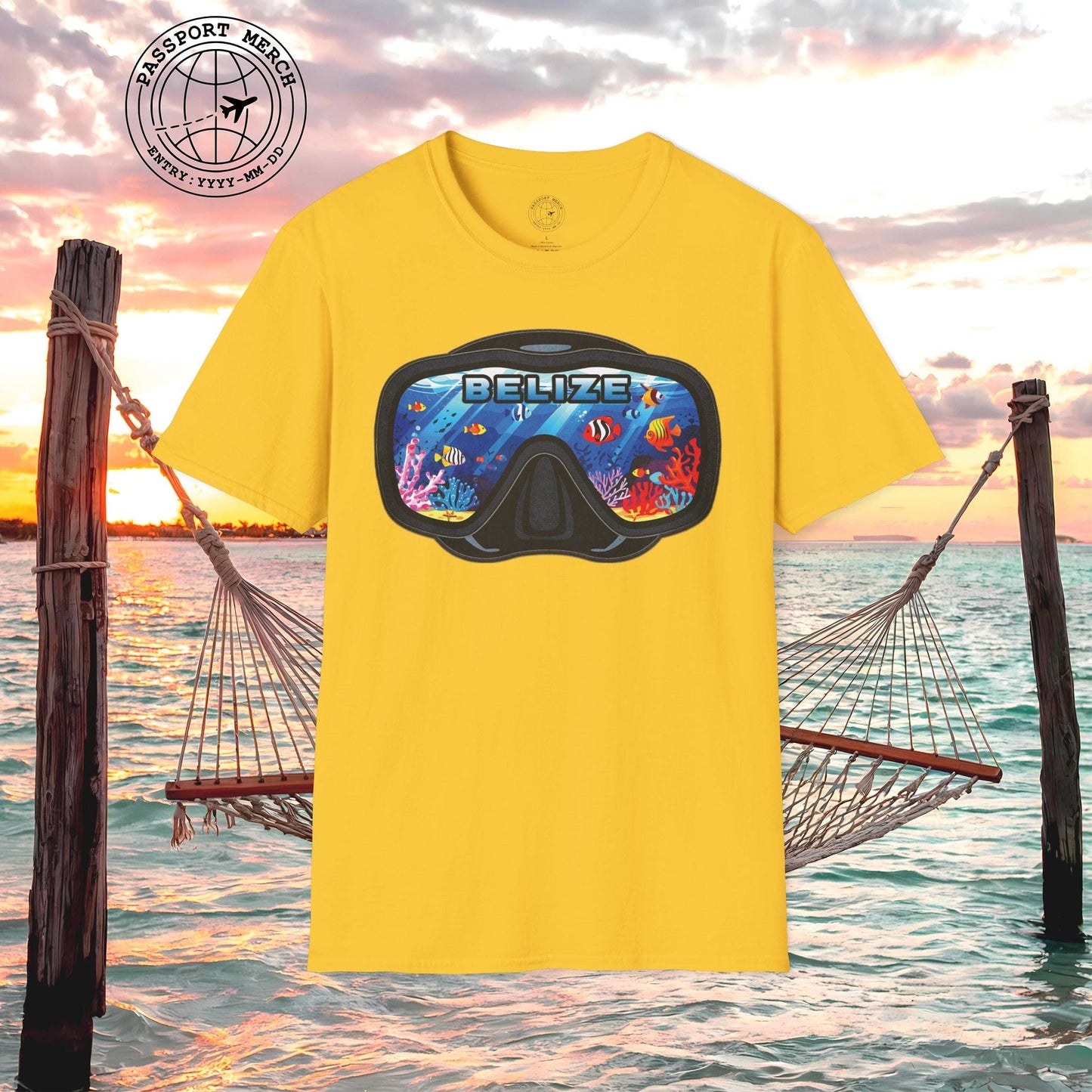 Underwater Reflections of Belize T-Shirt
