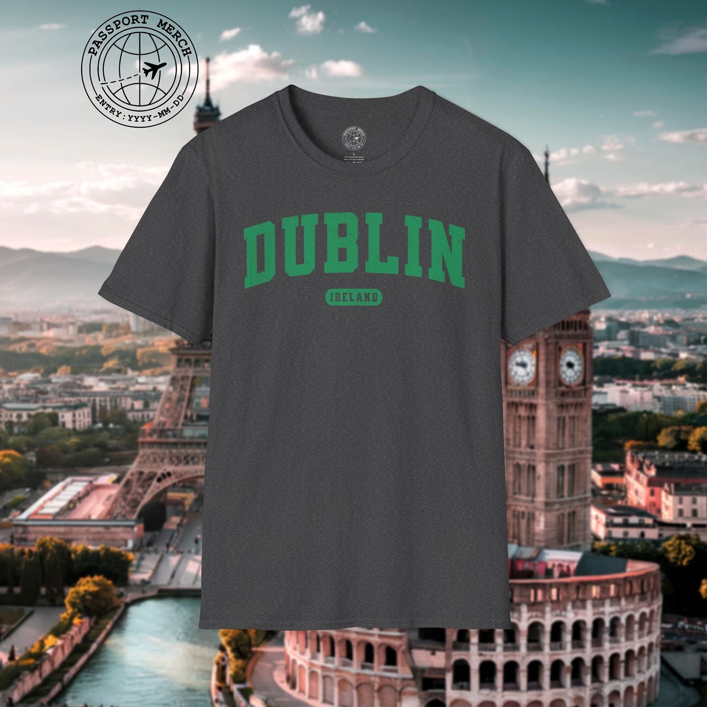 Classic Athletic (Bucket List Edition), Dublin, Ireland T-Shirt