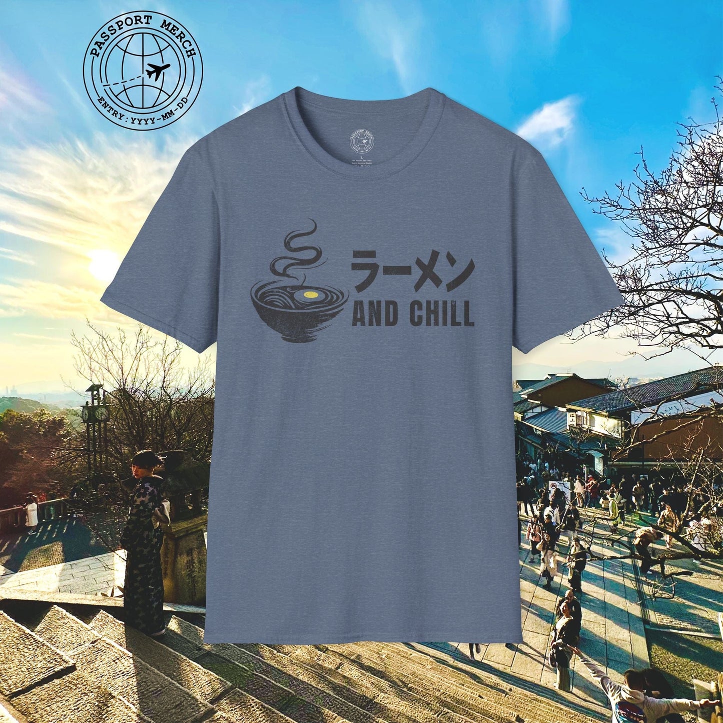 Ramen and Chill, Japan T-Shirt