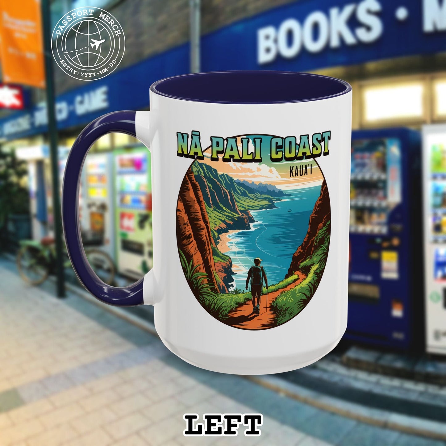 Napali Coast, Kauai, Hawaii 15oz Mug