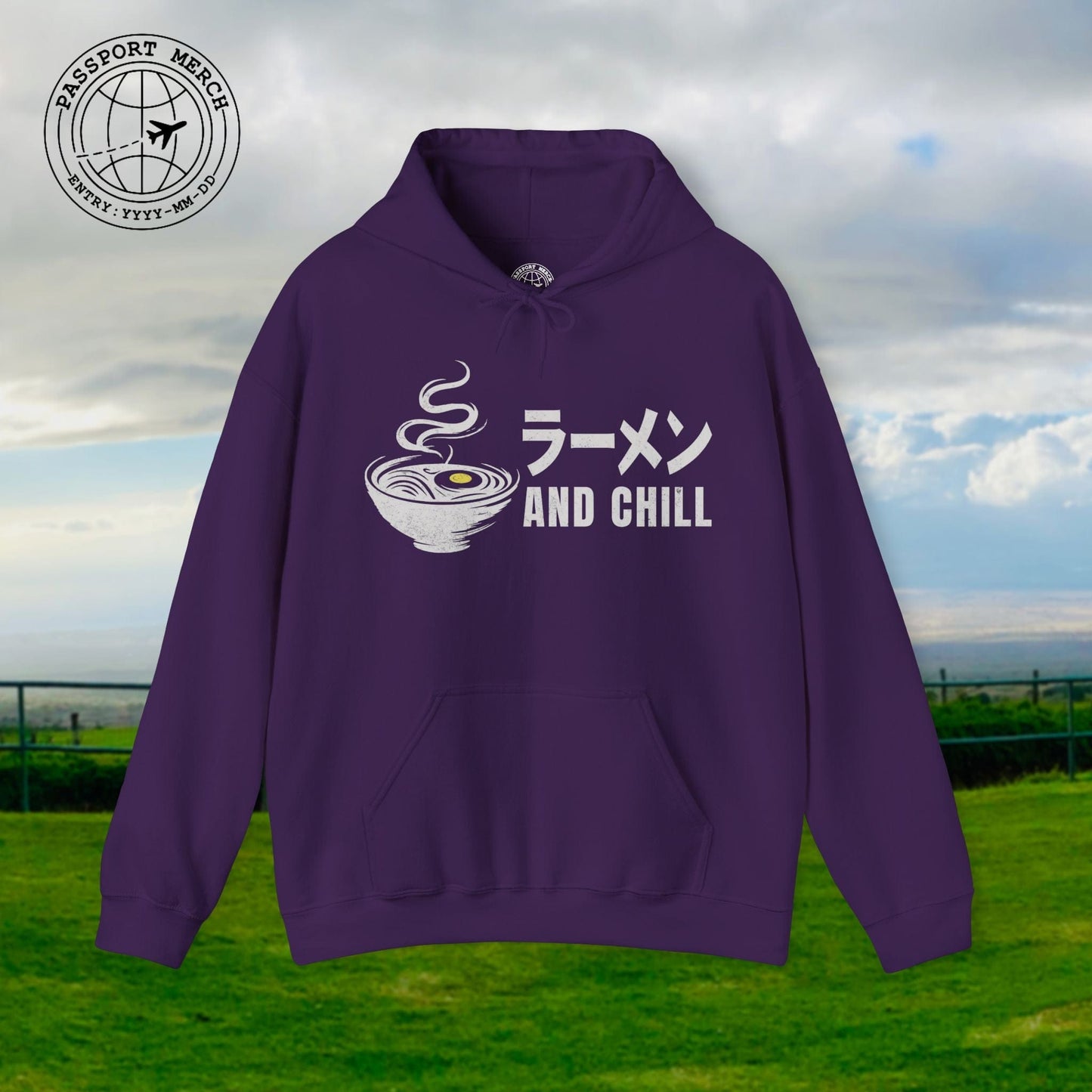 Ramen and Chill, Japan Hoodie